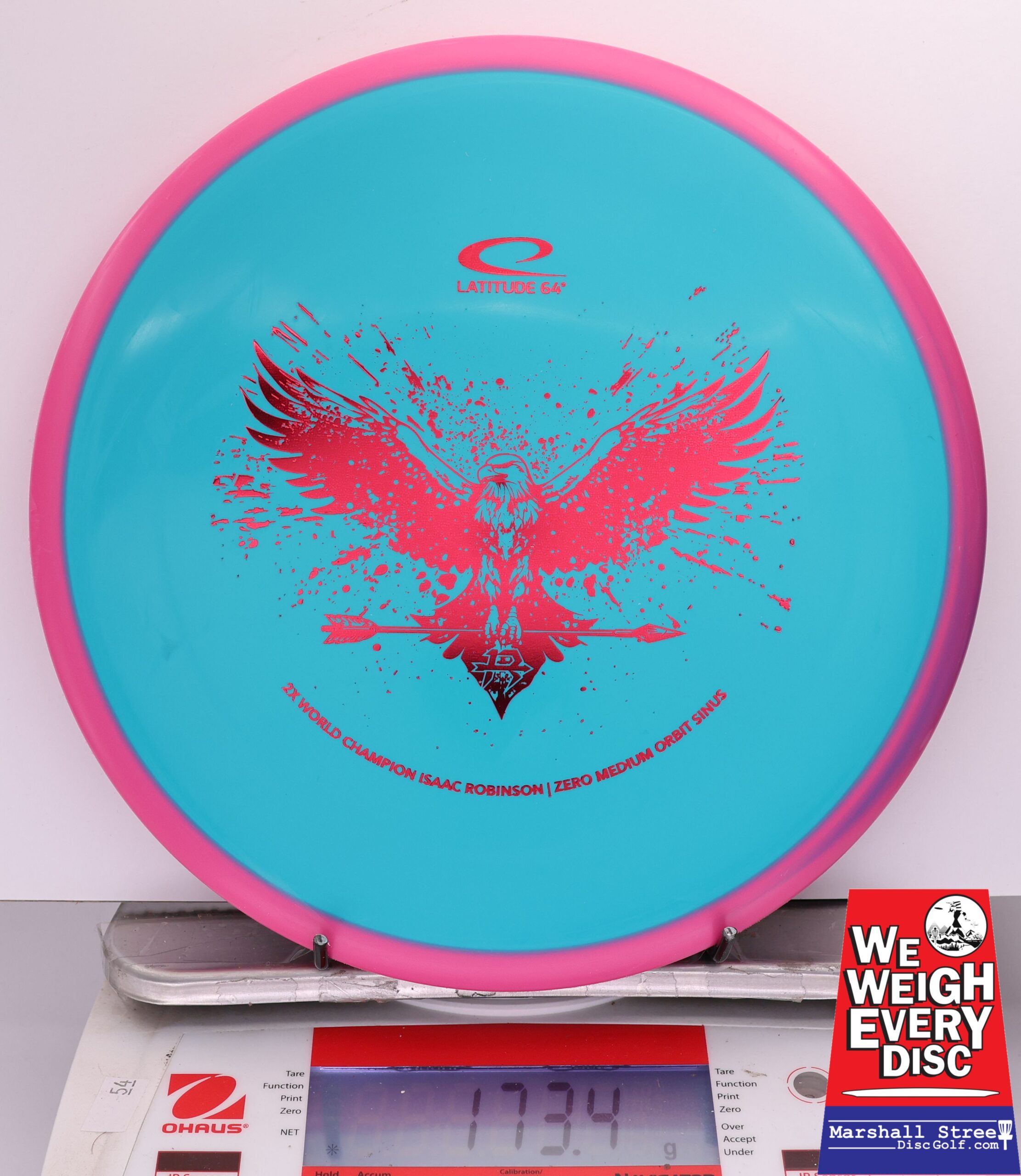 412920 Zero Medium Orbit Sinus, Isaac Robinson 2025 Team Series - #31 Pink-Blue, 173