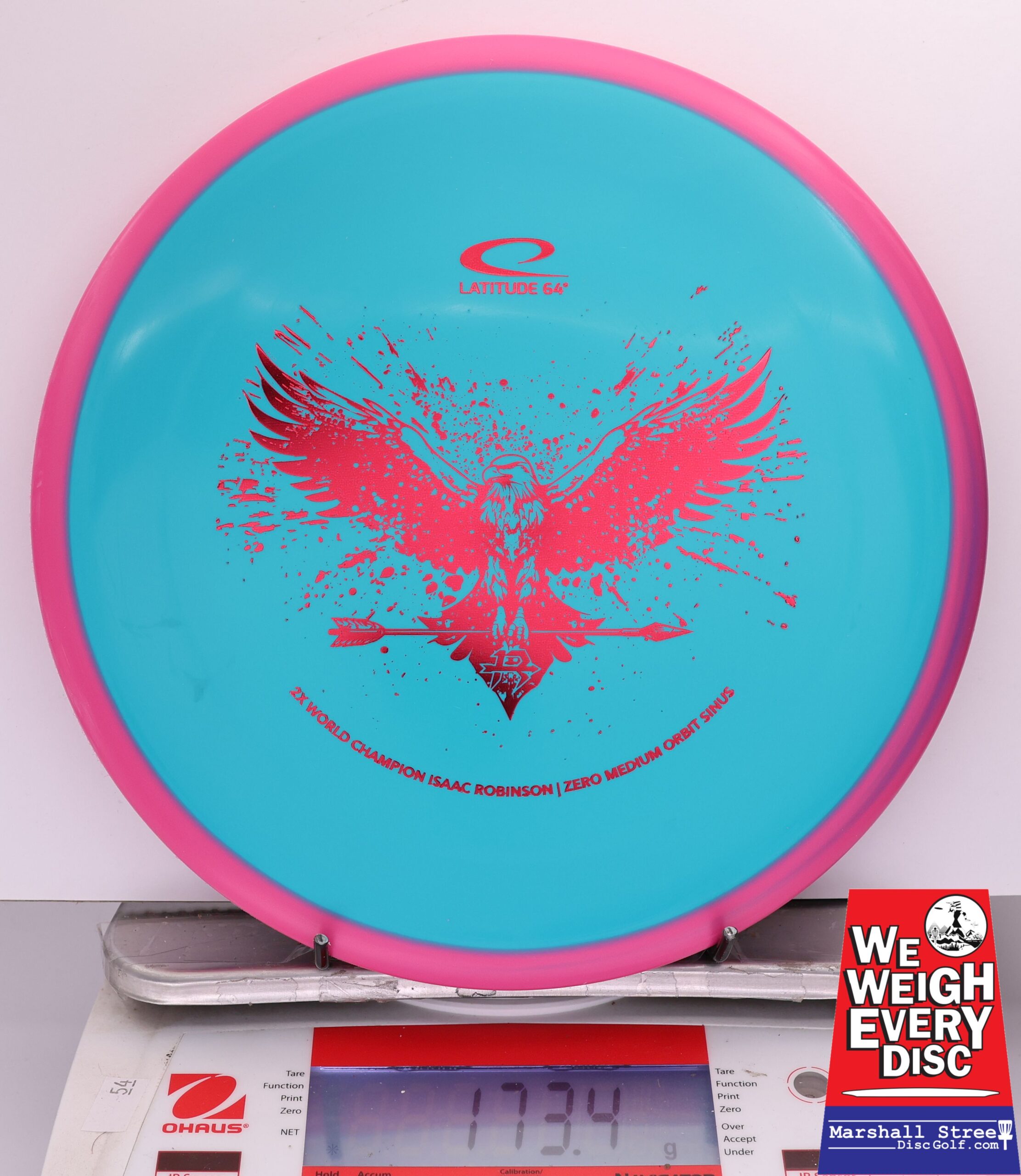 412922 Zero Medium Orbit Sinus, Isaac Robinson 2025 Team Series - #33 Pink-Blue, 173