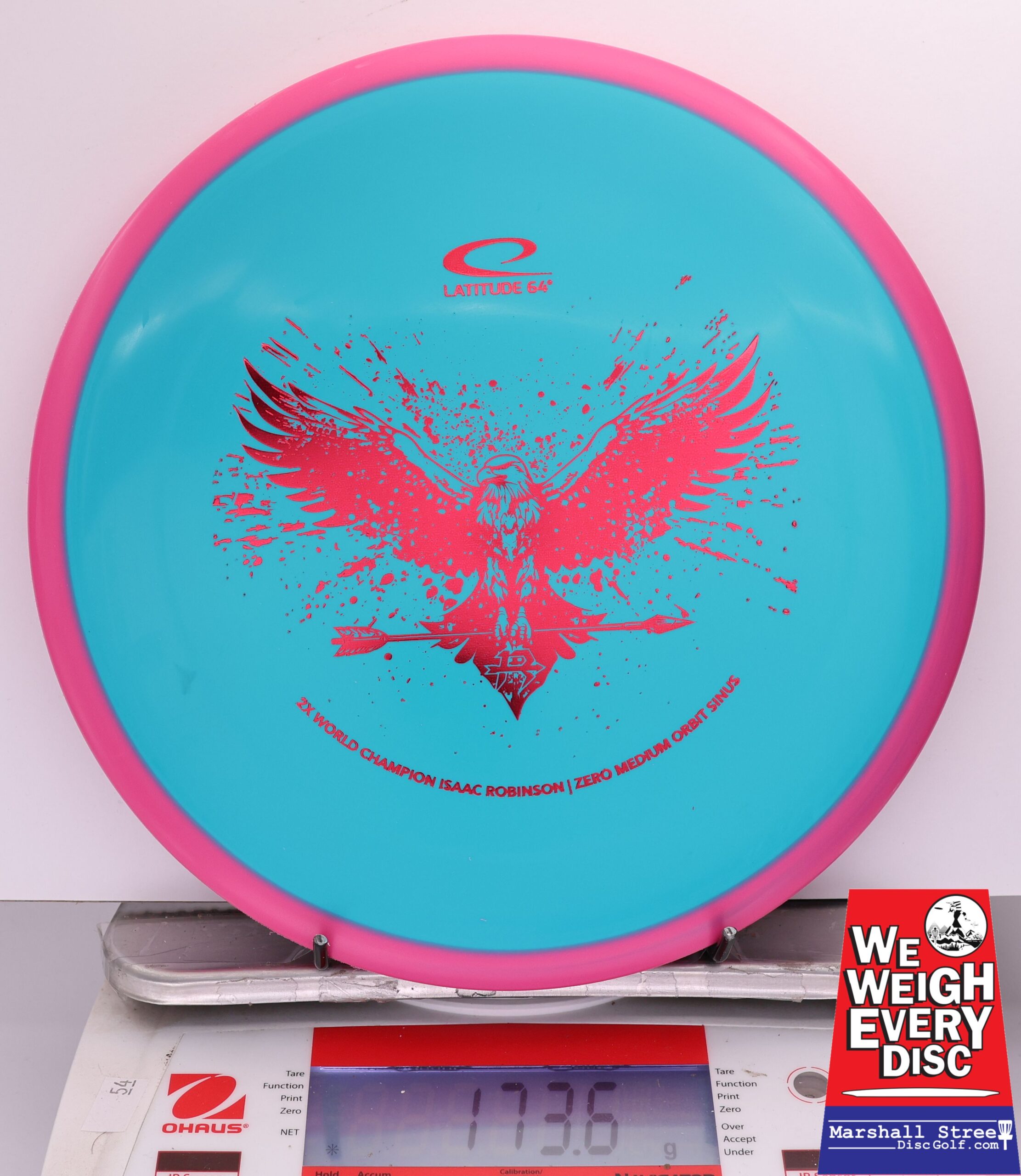 412923 Zero Medium Orbit Sinus, Isaac Robinson 2025 Team Series - #34 Pink-Blue, 174