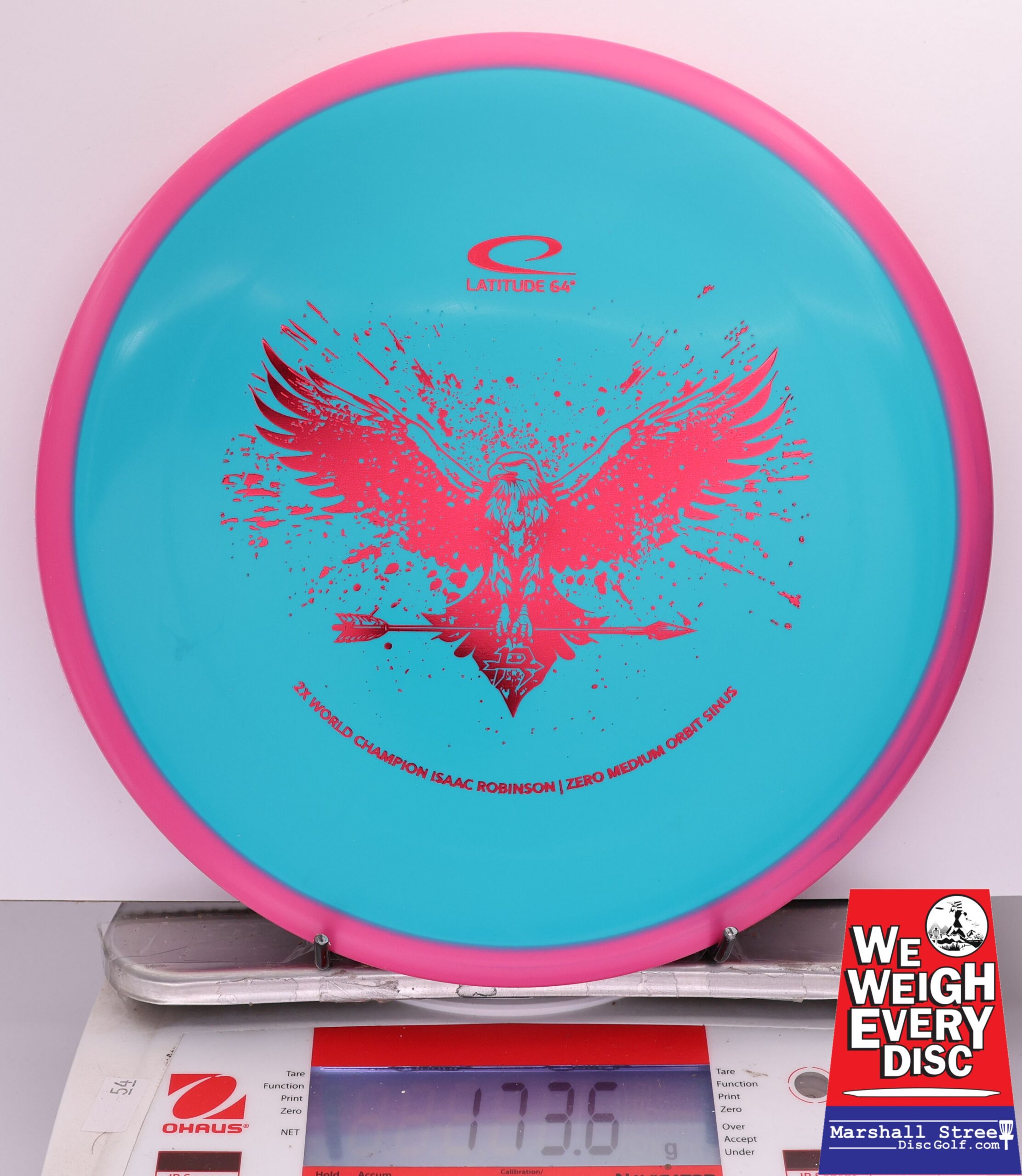 412924 Zero Medium Orbit Sinus, Isaac Robinson 2025 Team Series - #35 Pink-Blue, 174