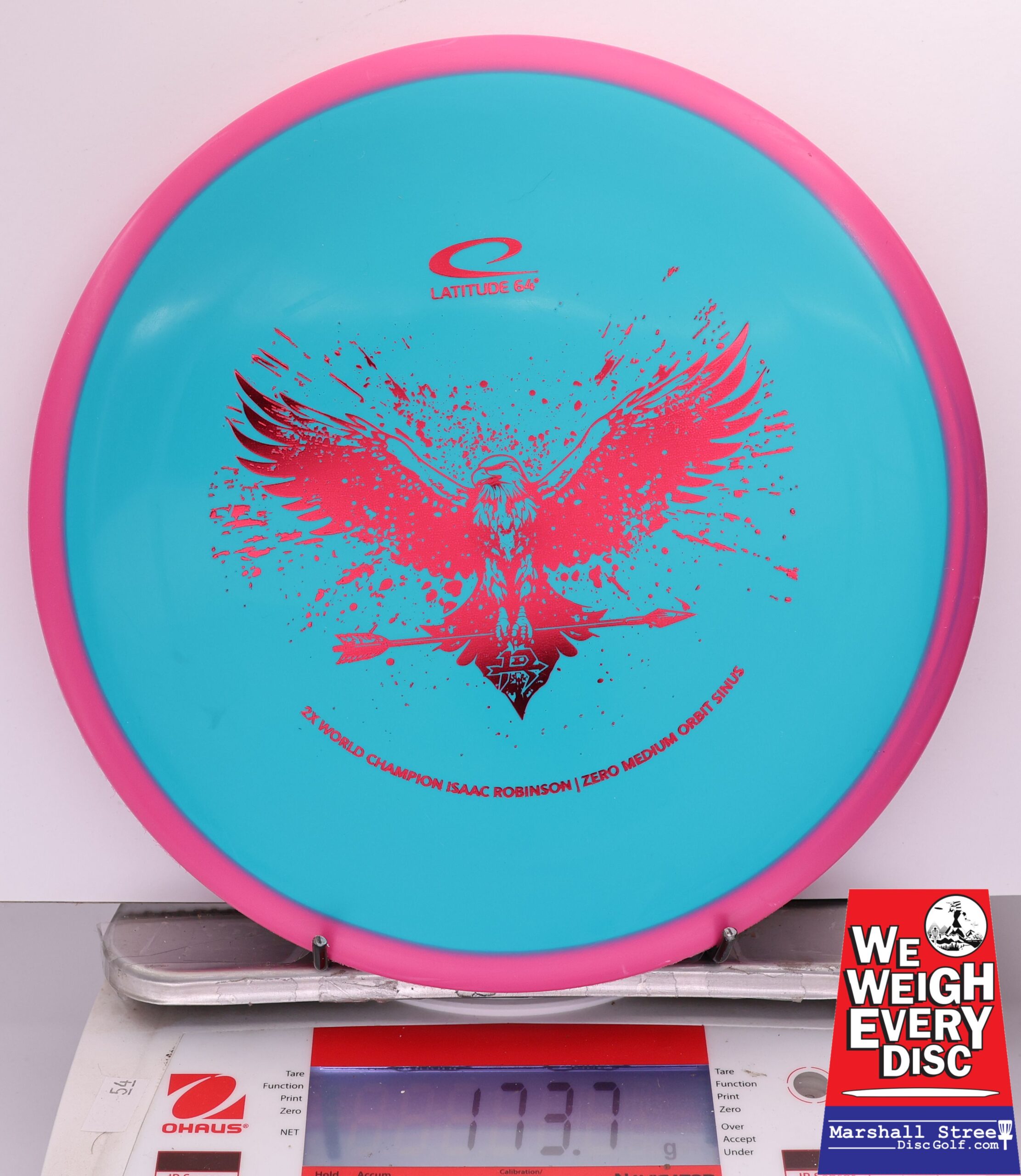 412929 Zero Medium Orbit Sinus, Isaac Robinson 2025 Team Series - #40 Pink-Blue, 174