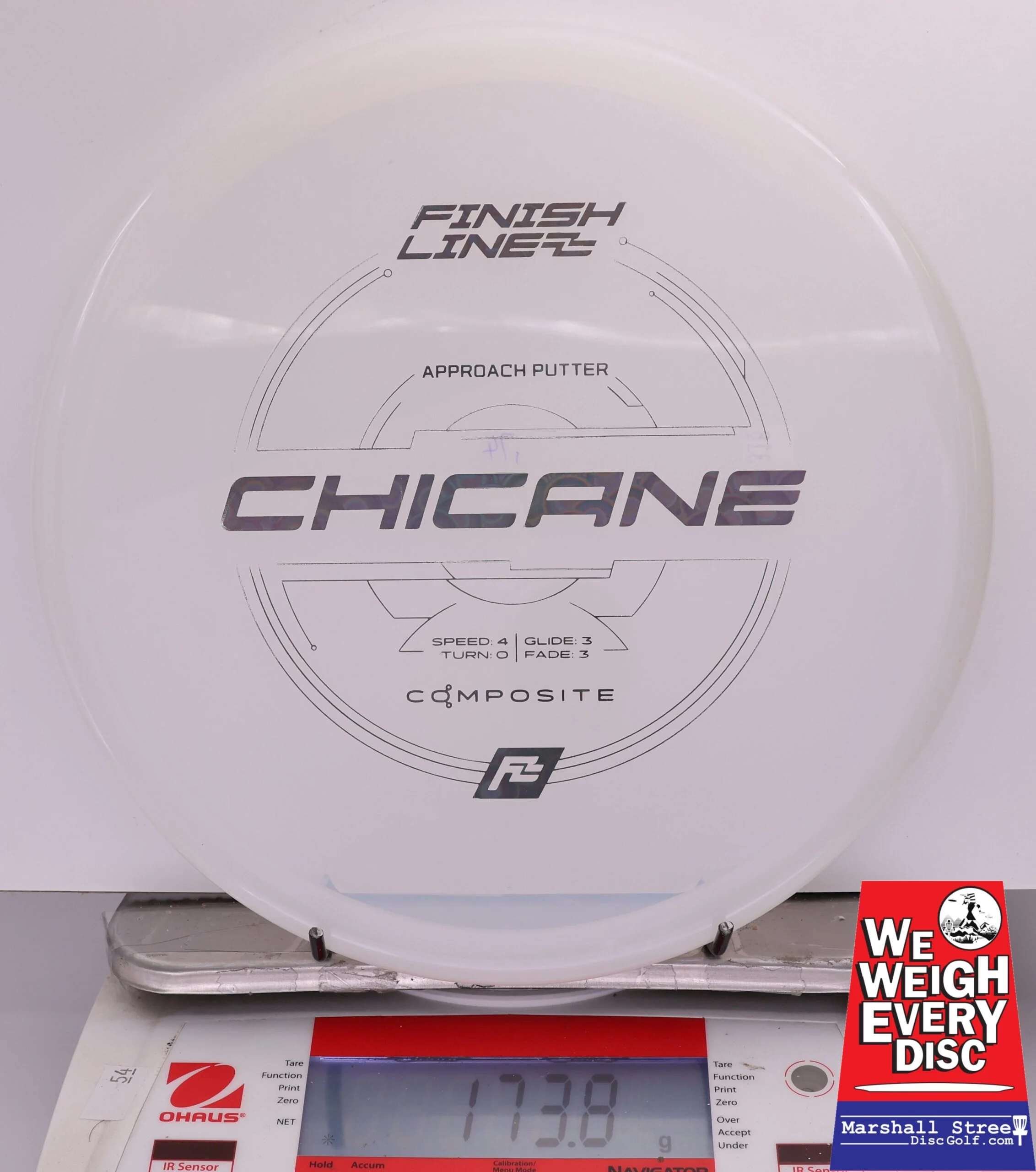 413300 Composite Chicane - #318 White, 174