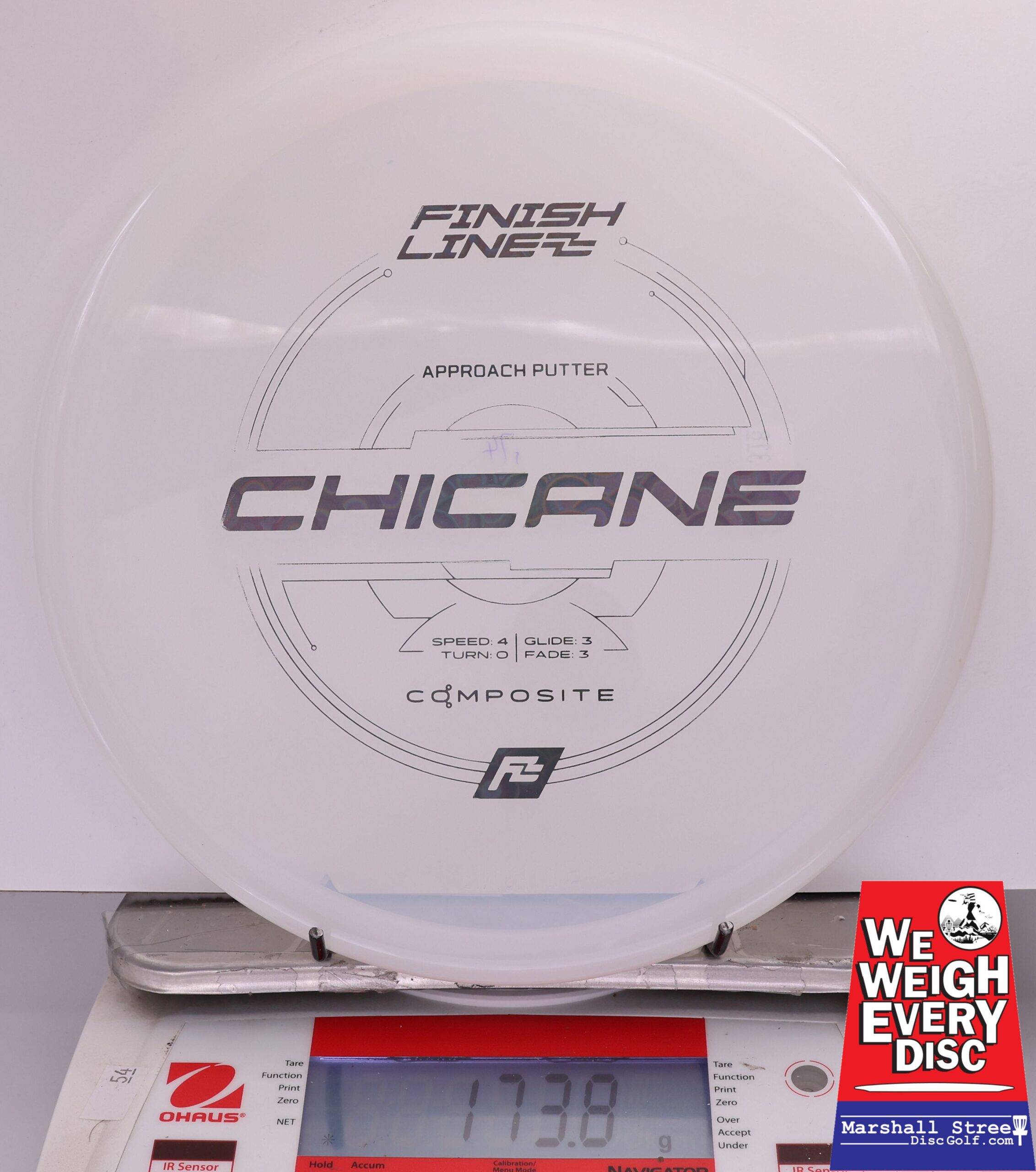 413300 Composite Chicane - #318 White, 174