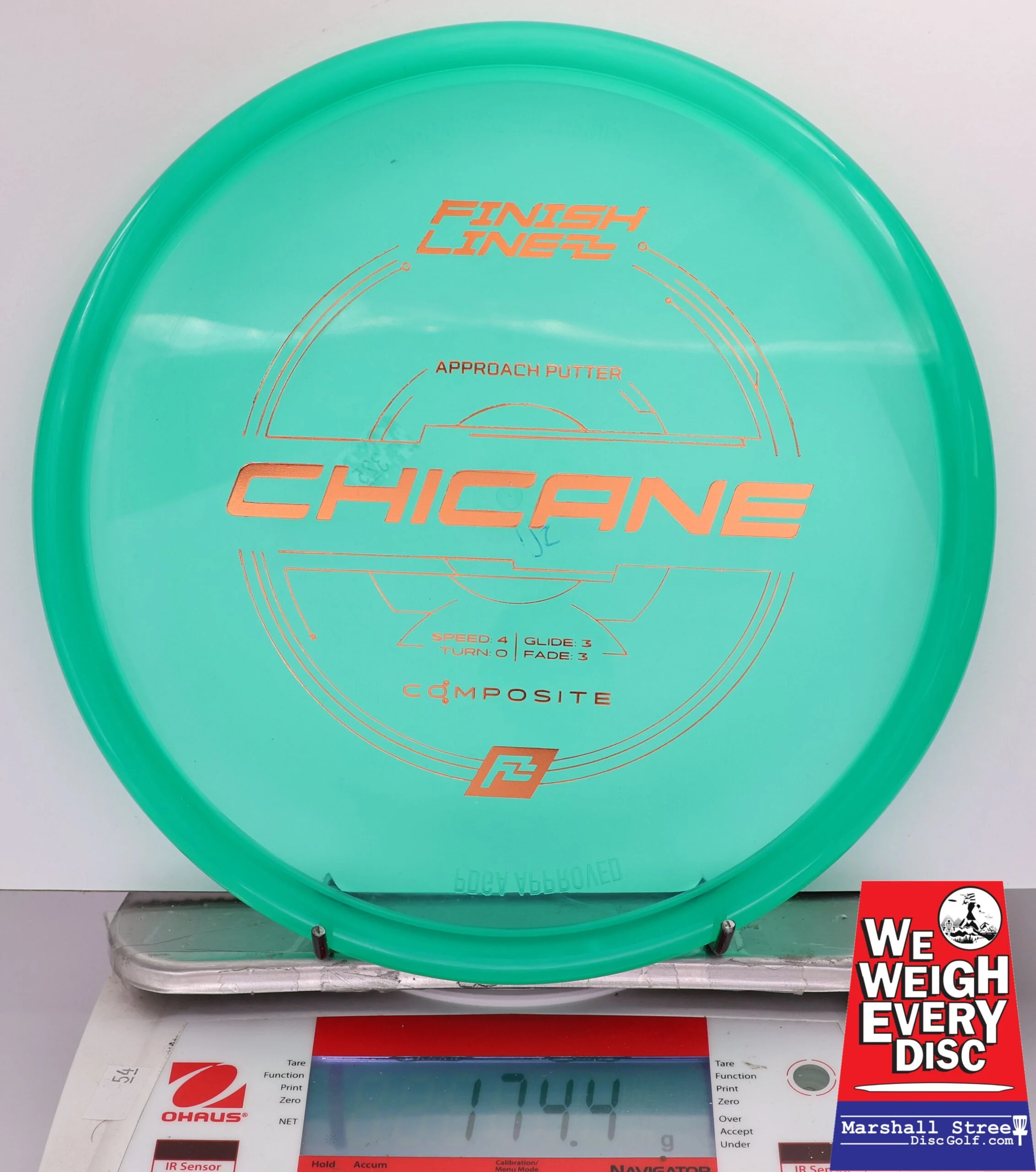 413307 Composite Chicane - #325 Green, 174