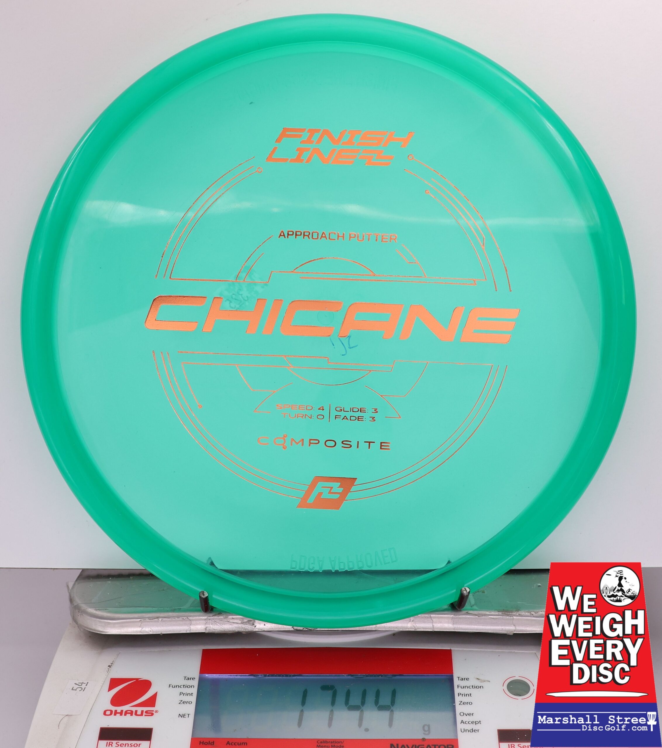 413307 Composite Chicane - #325 Green, 174