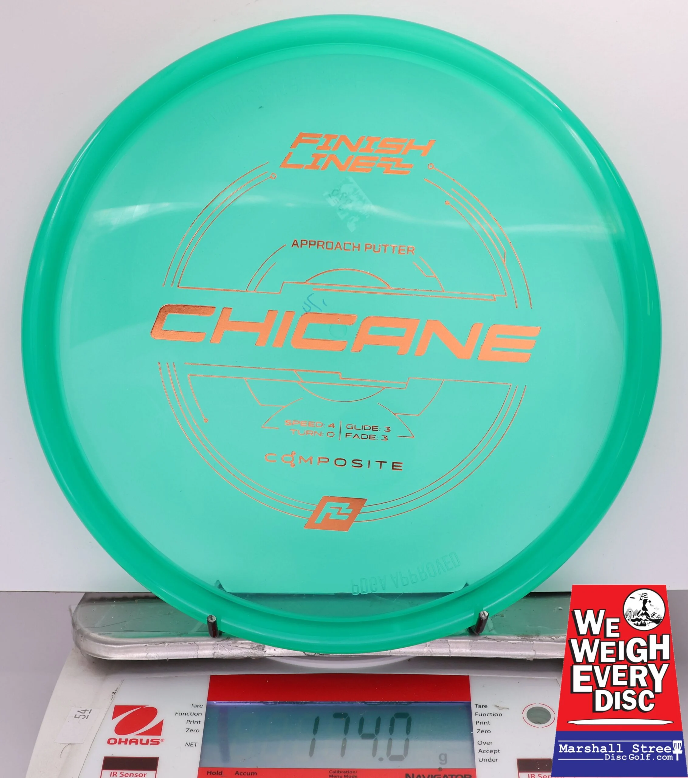 413308 Composite Chicane - #326 Green, 174
