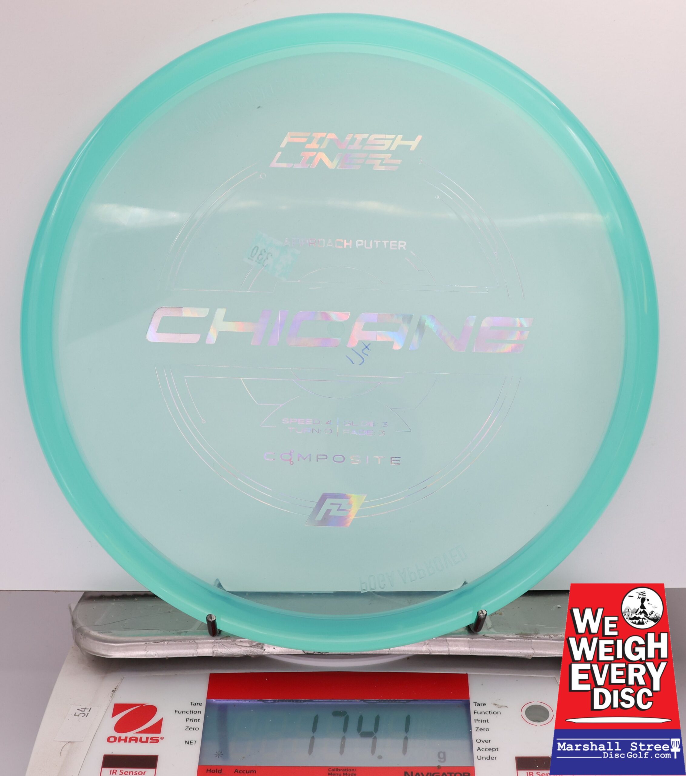 413312 Composite Chicane - #330 Aqua, 174