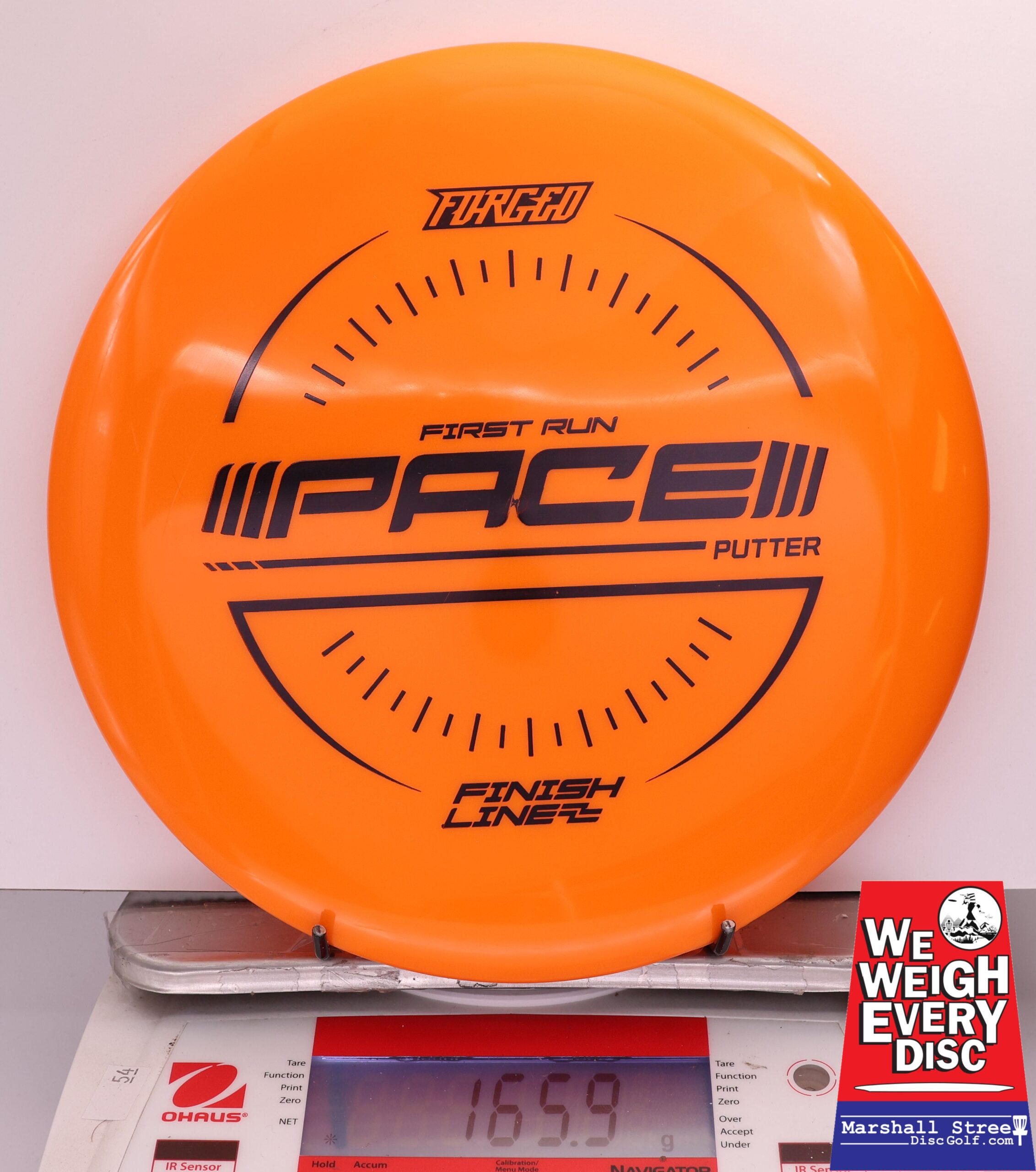 413336 Forged Pace, 1st Run - #317 Orange, 166
