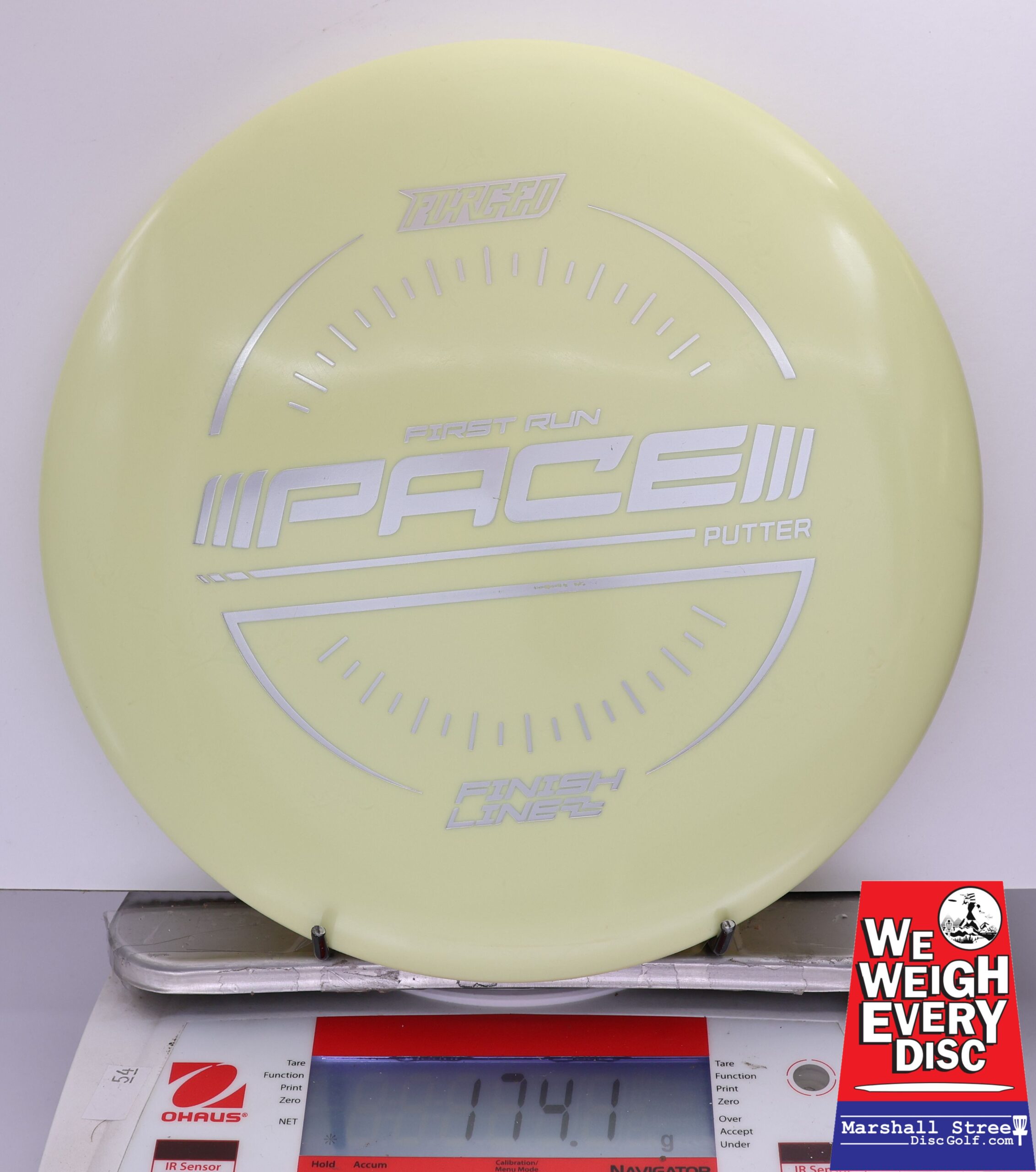 413339 Forged Pace, 1st Run - #320 Pale Yellow, 174