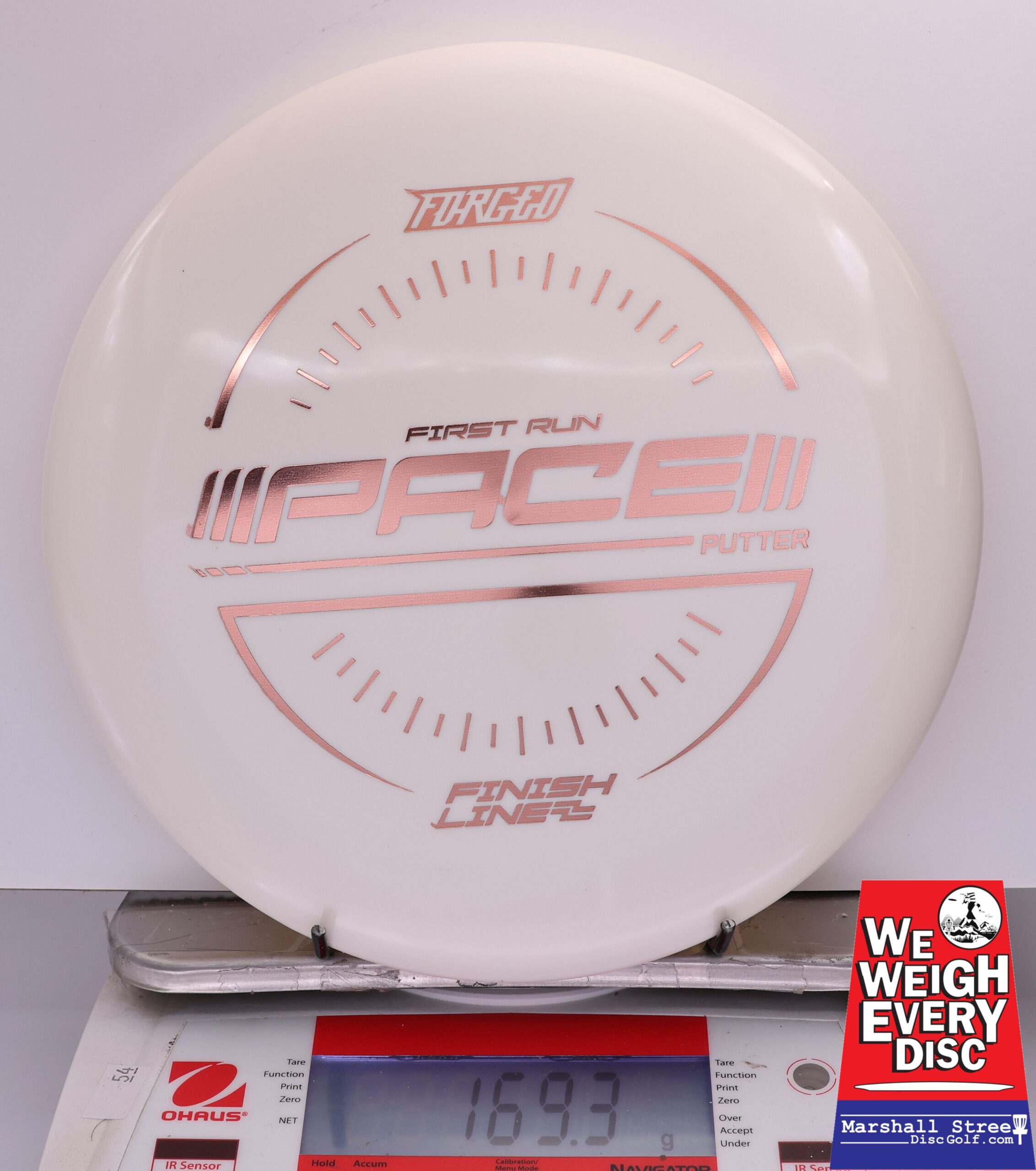 413340 Forged Pace, 1st Run - #321 White, 169