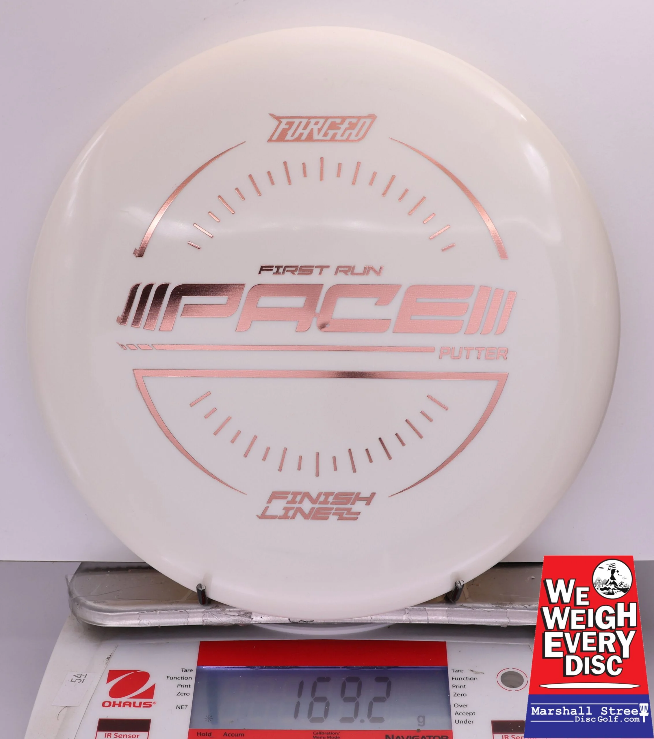413341 Forged Pace, 1st Run - #322 White, 169