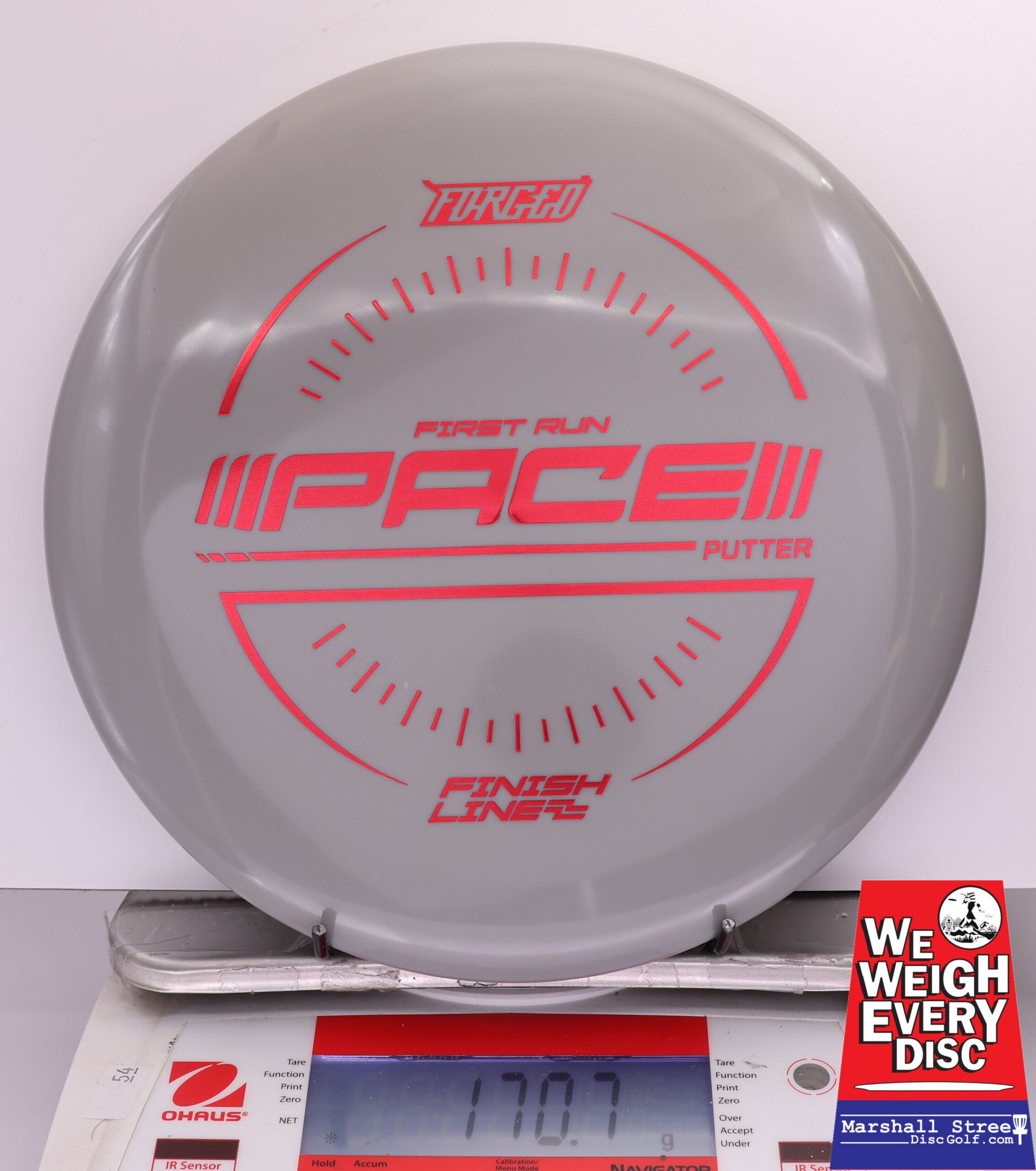 413342 Forged Pace, 1st Run - #323 Gray, 171