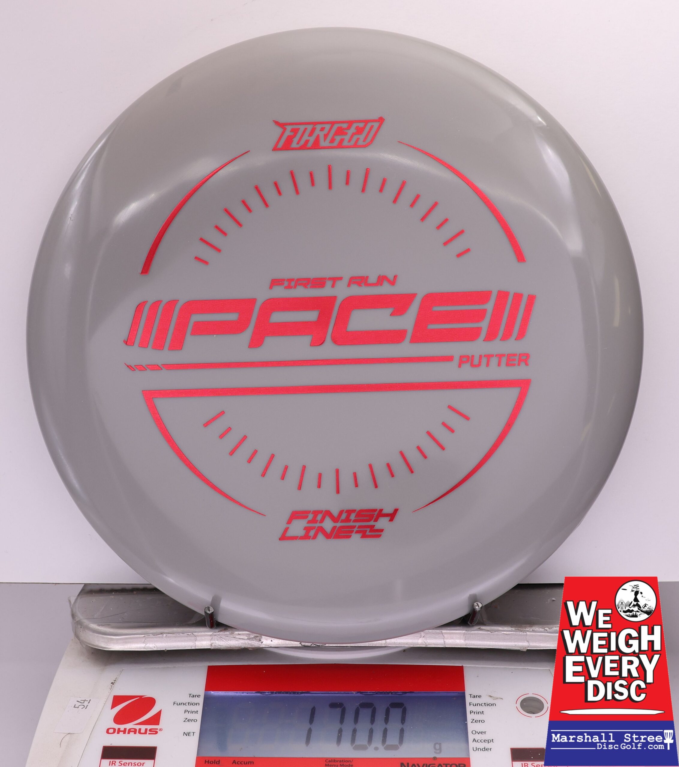 413344 Forged Pace, 1st Run - #325 Gray, 170