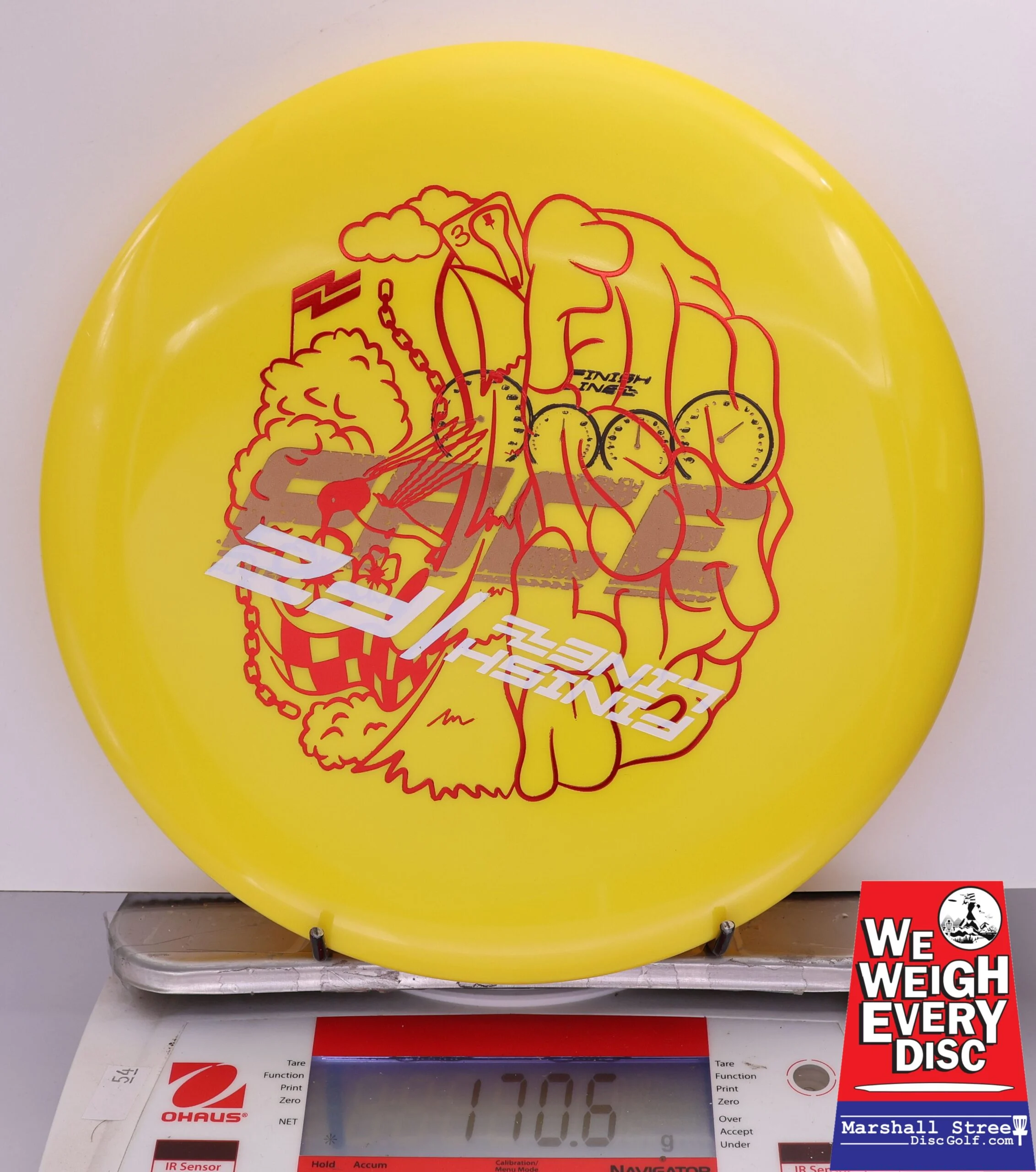 413354 X-Out Forged Pace - #317 Yellow, 171