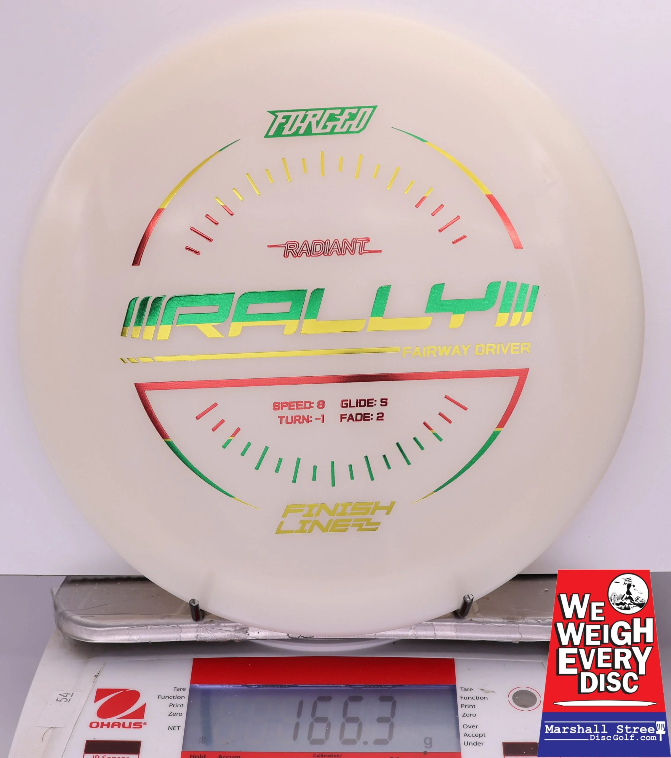 413406 Radiant Forged Rally - #321 White, 166