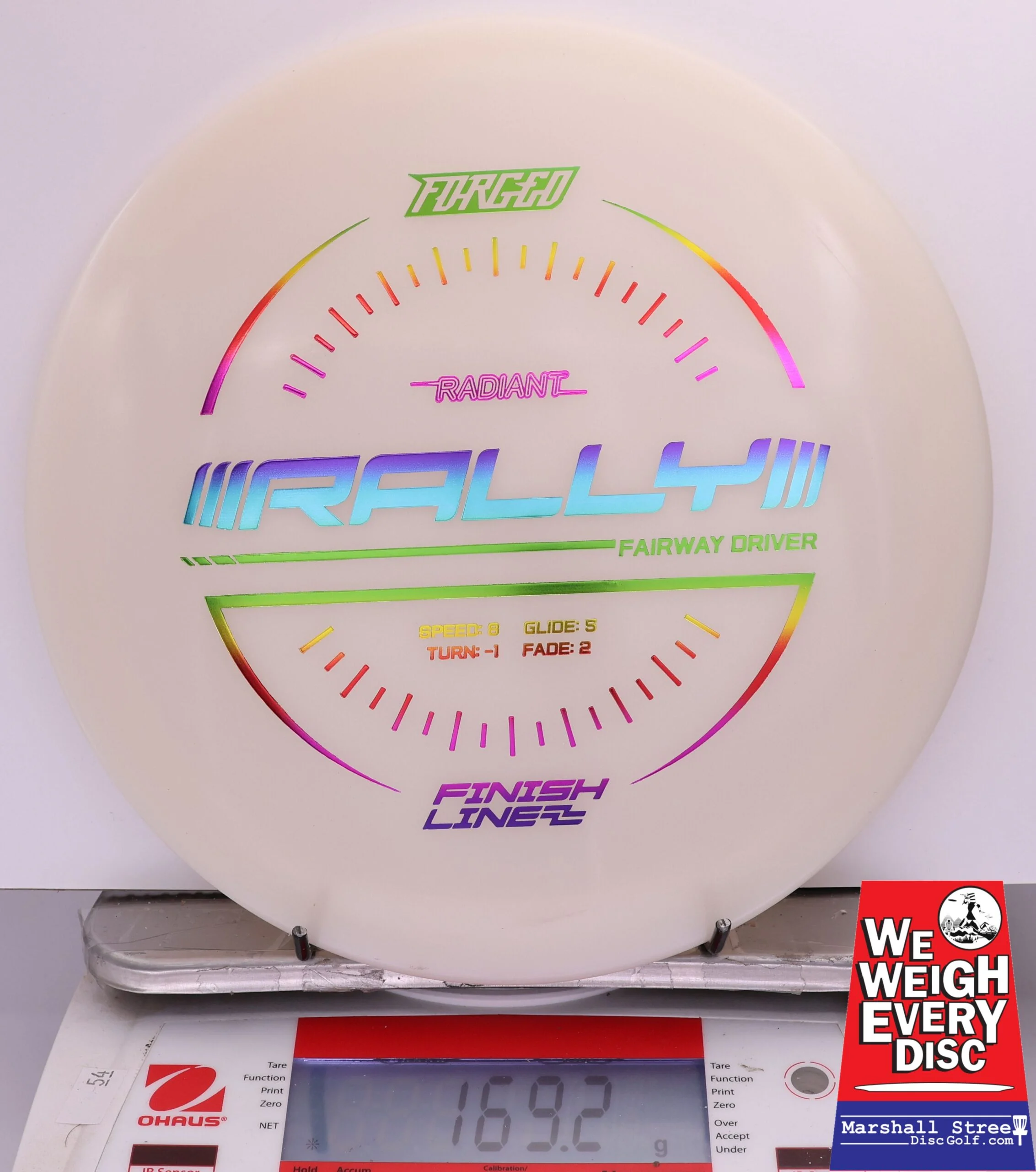 413410 Radiant Forged Rally - #325 White, 169