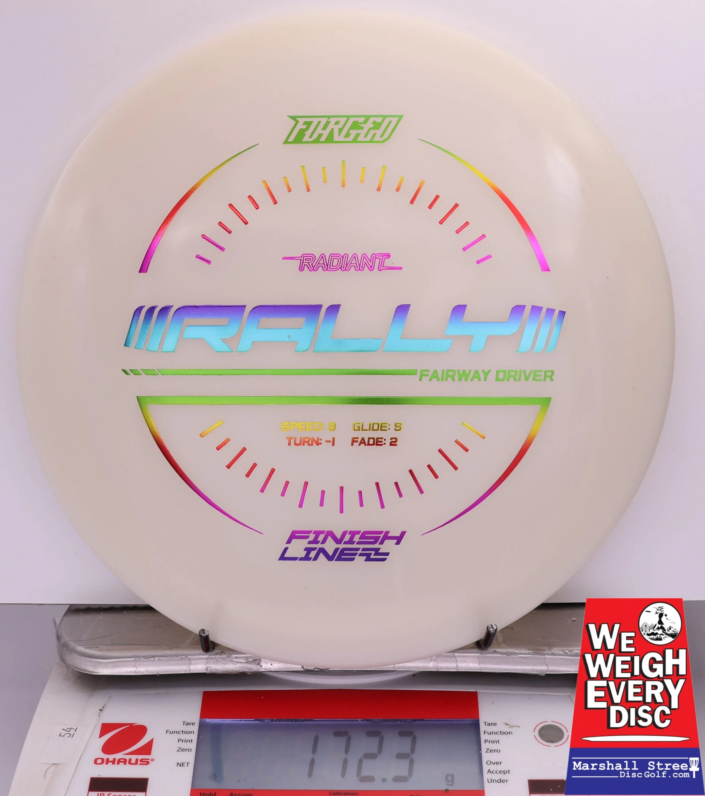 413411 Radiant Forged Rally - #326 White, 172