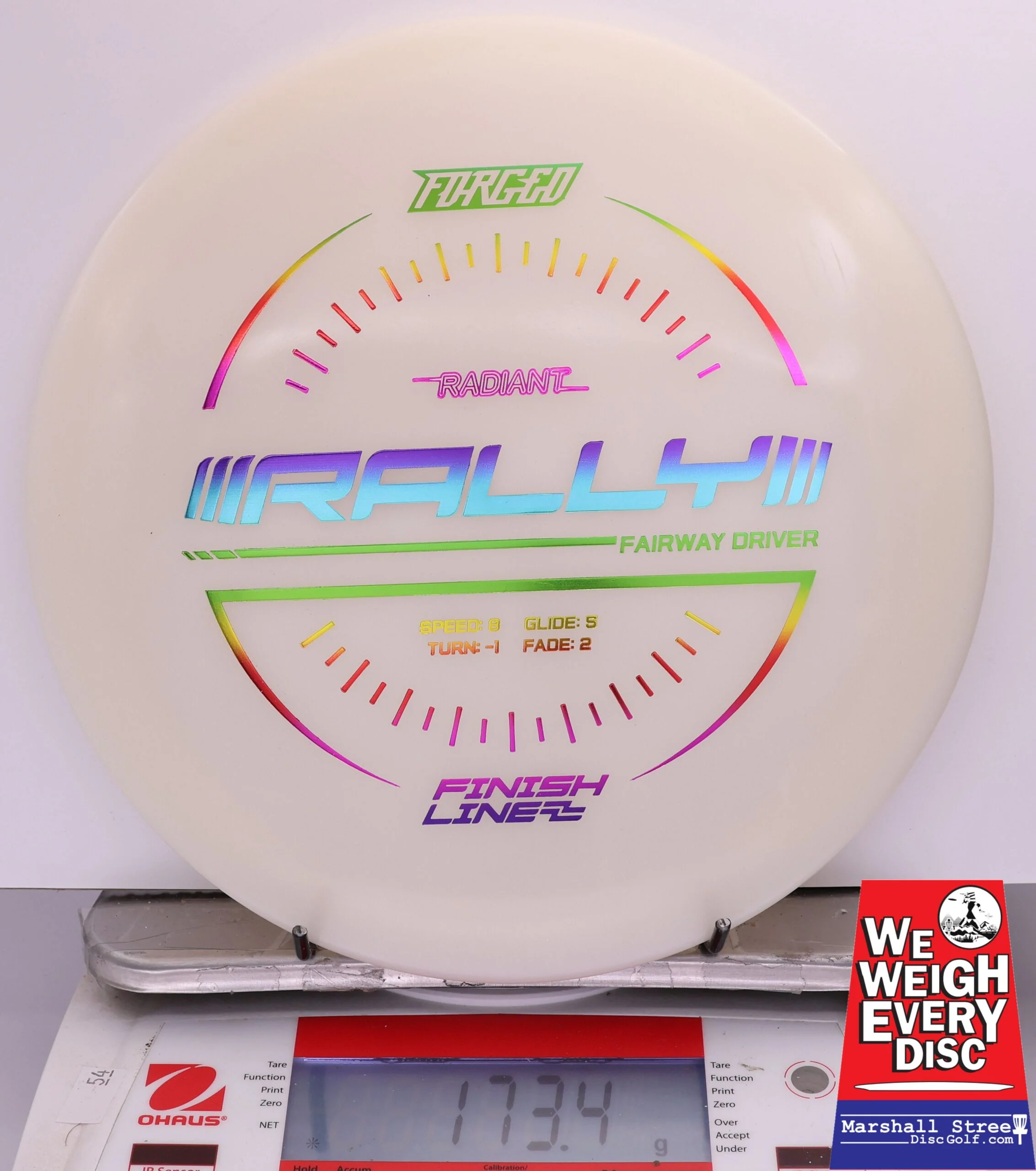 413413 Radiant Forged Rally - #328 White, 173
