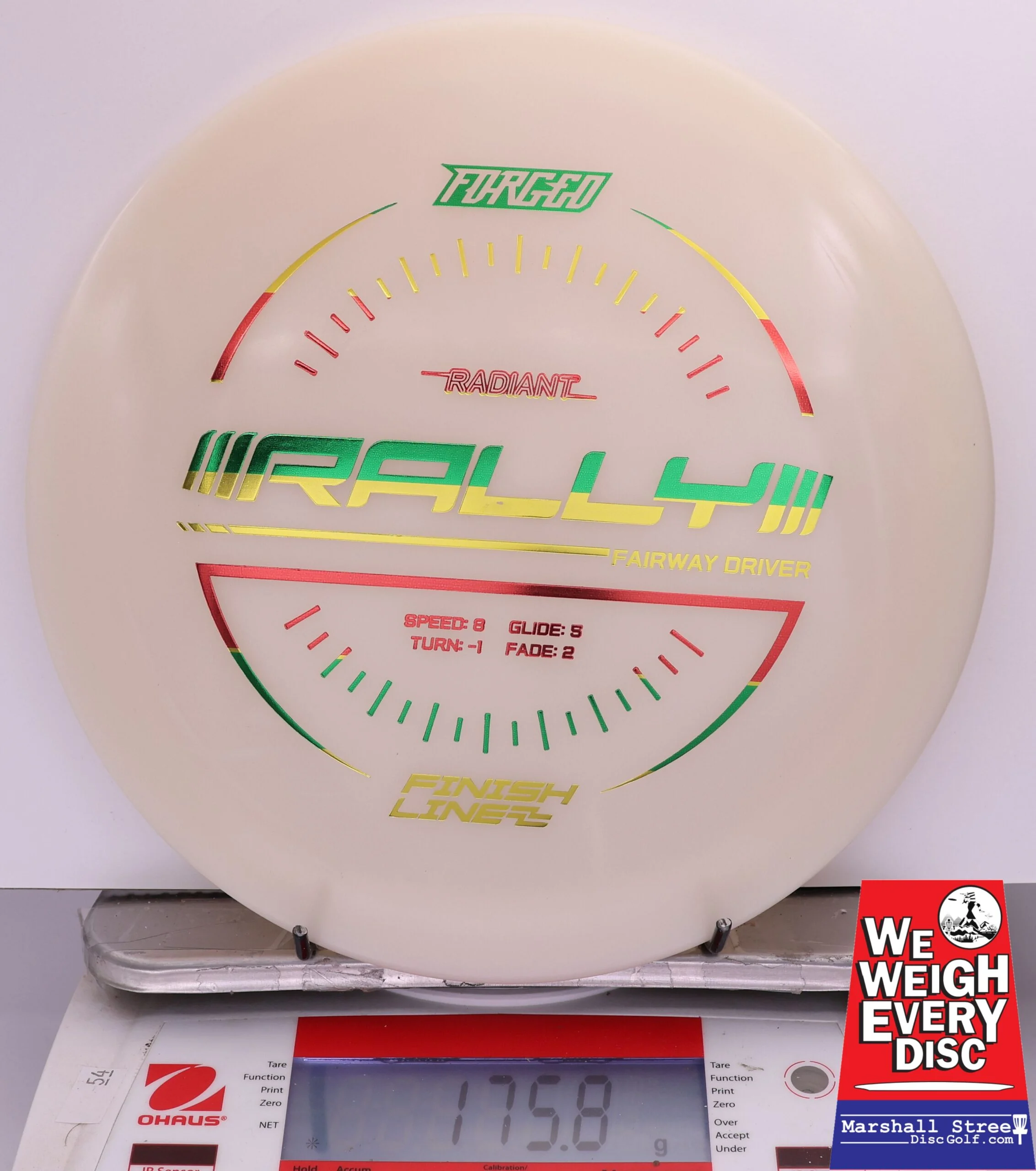 413414 Radiant Forged Rally - #329 White, 176