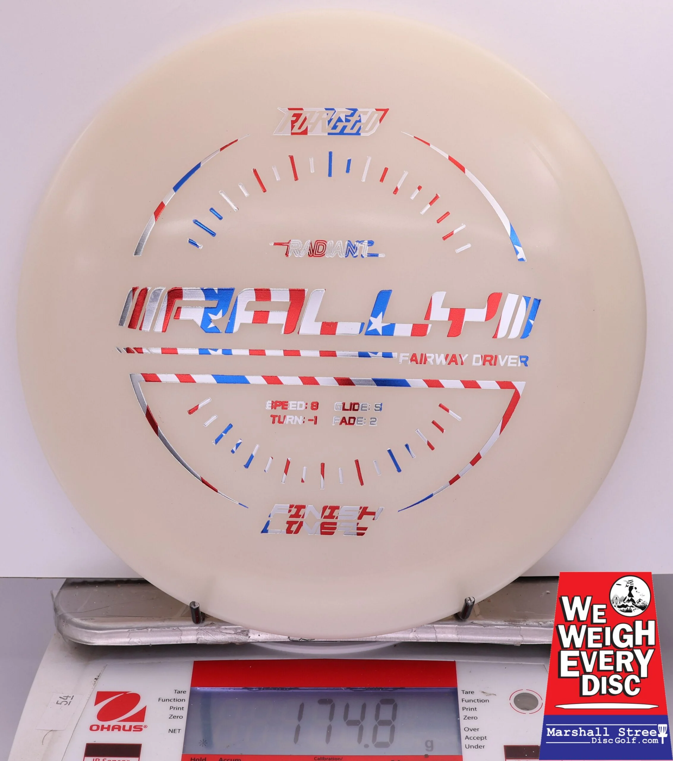 413415 Radiant Forged Rally - #330 White, 175