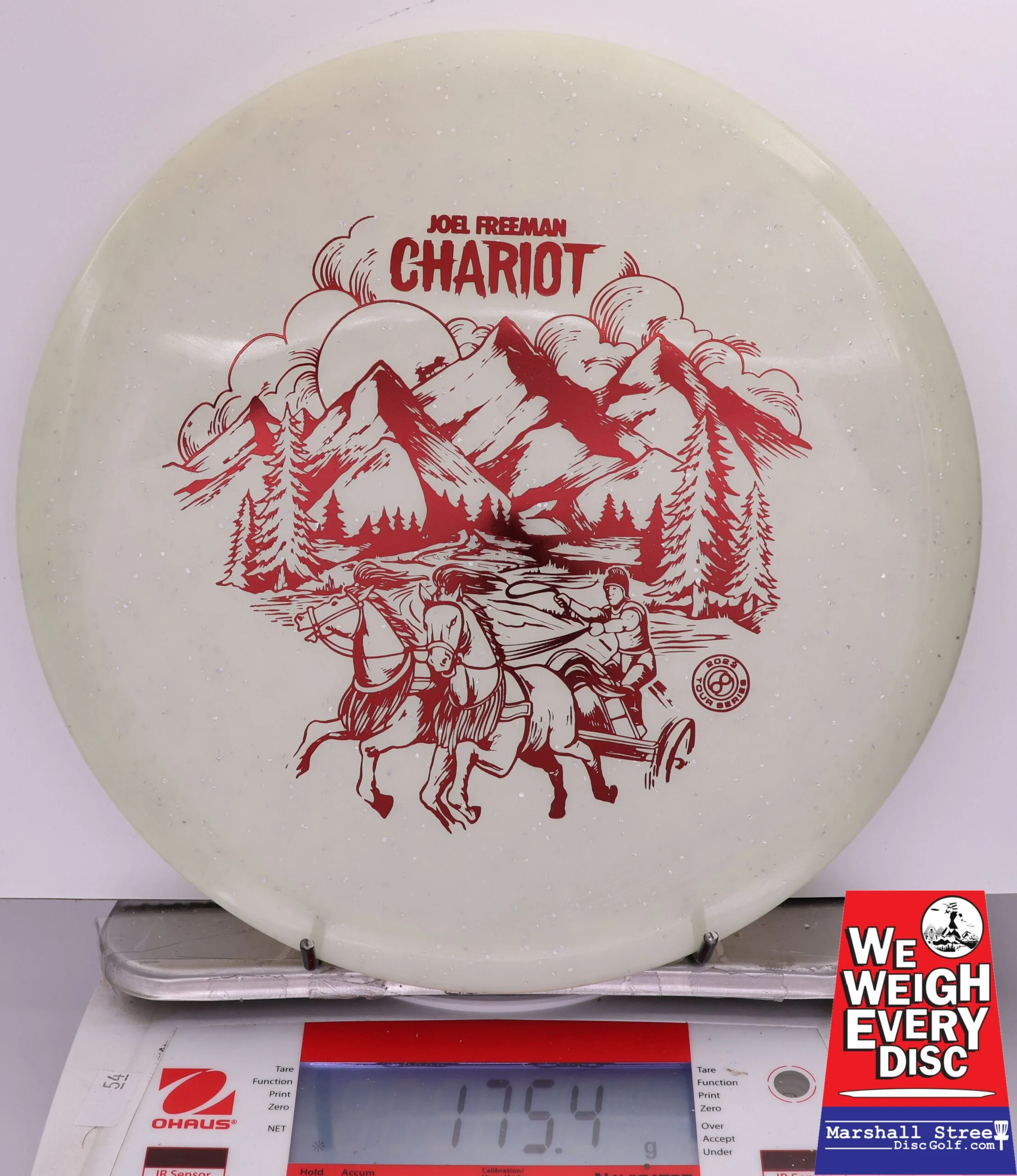 413715 Metal Flake Glow C-Blend Chariot, Joel Freeman - #317 White, 175
