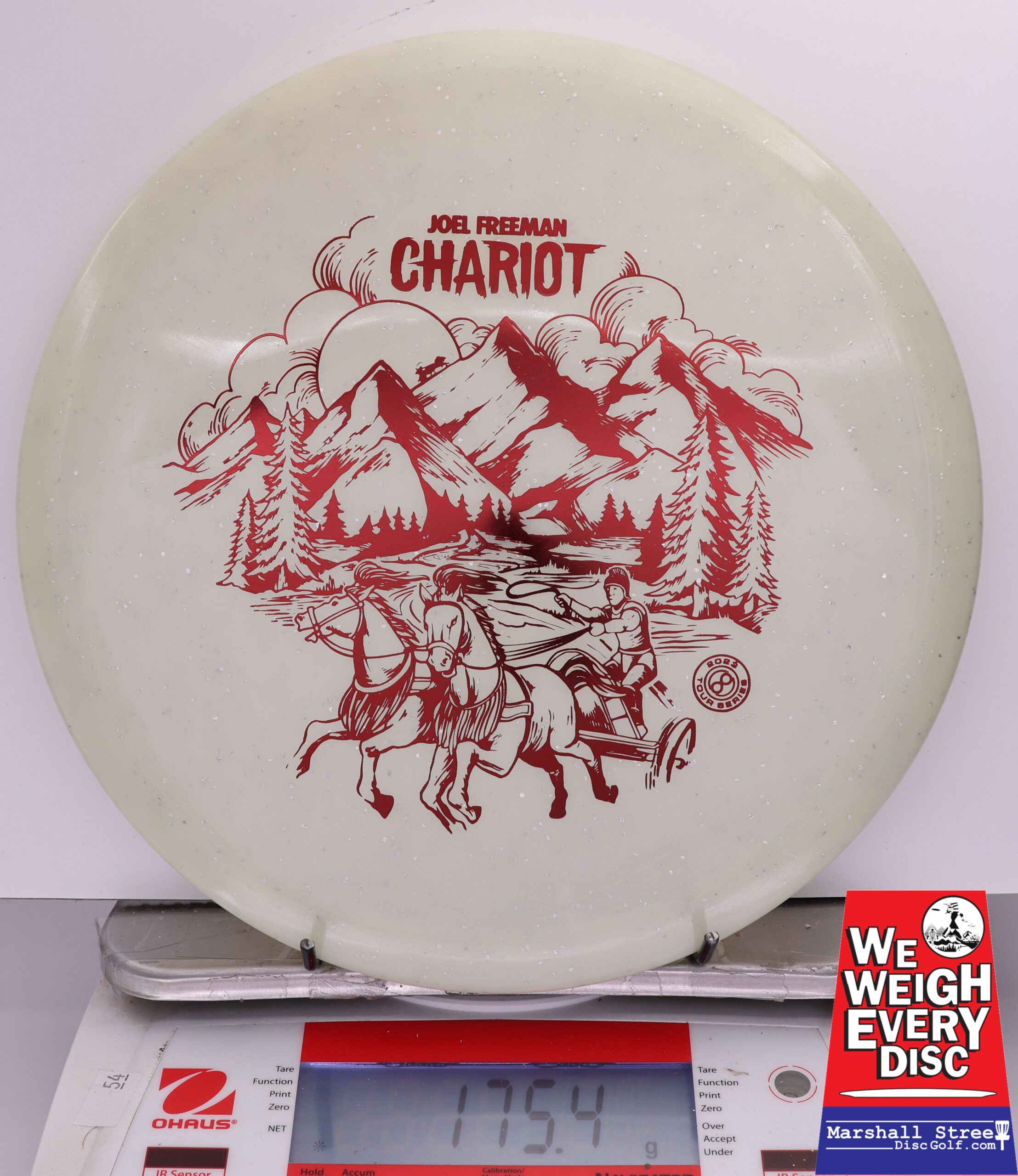 413715 Metal Flake Glow C-Blend Chariot, Joel Freeman - #317 White, 175