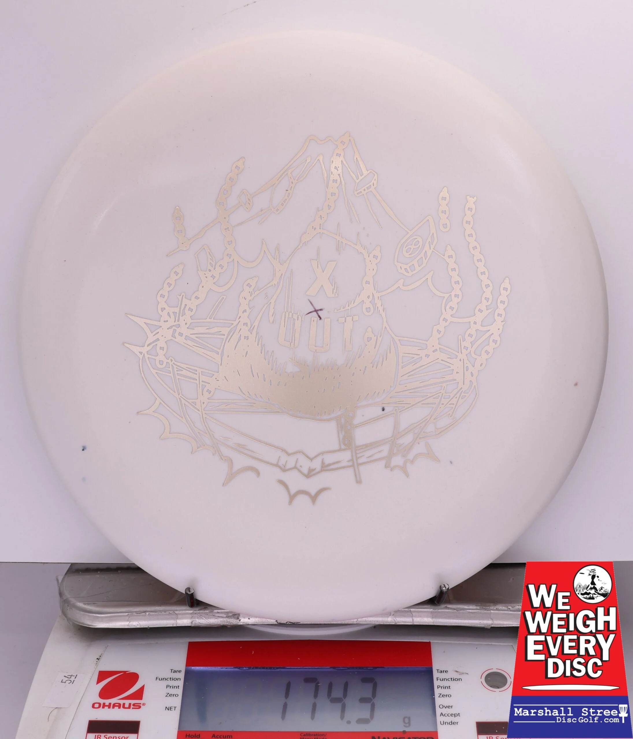 413846 X-Out N-Blend Myth - #322 White, 174