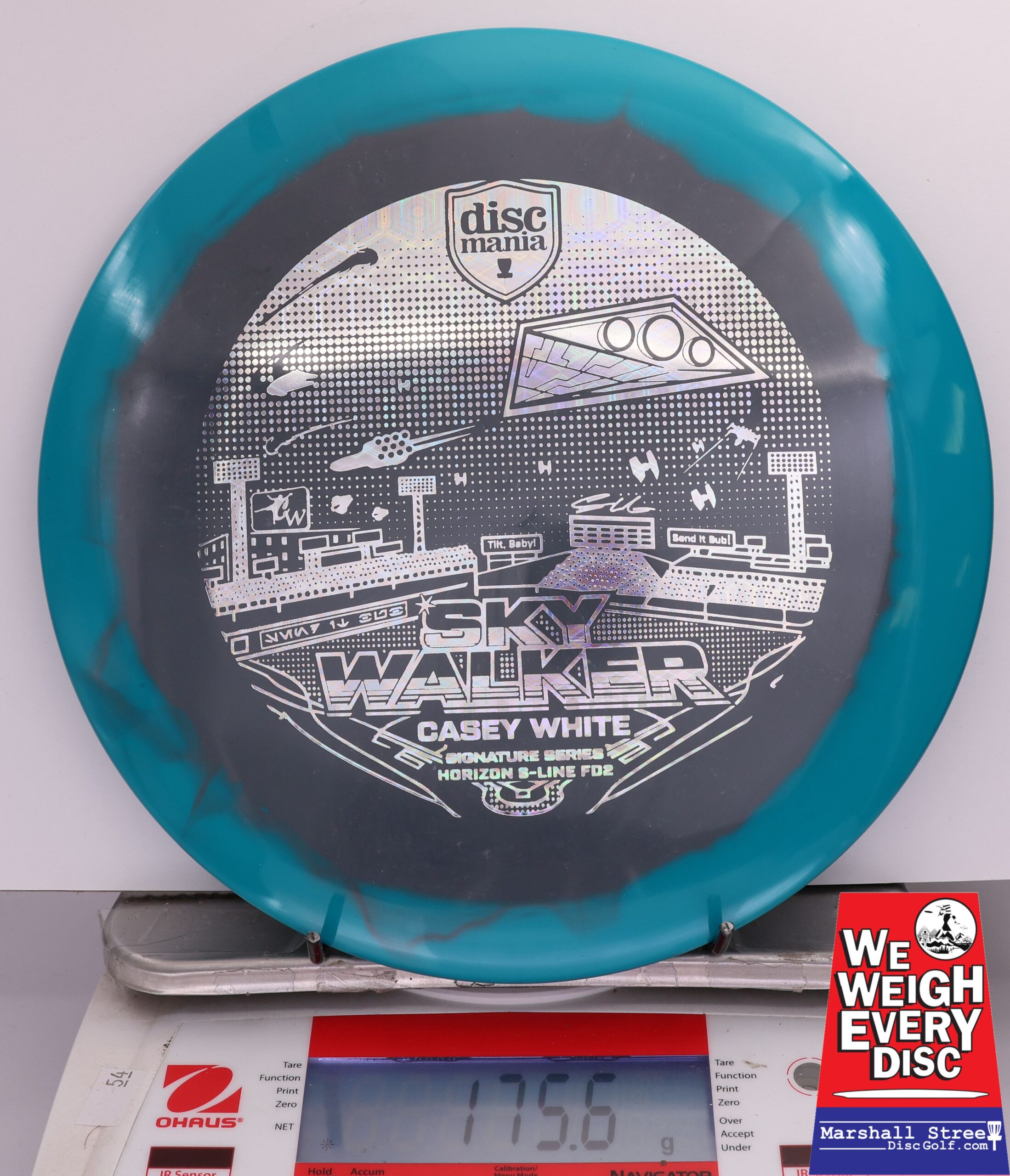 414607 Horizon S-Line FD2, Casey White 2025 Signature Series - Sky Walker 3 - #15 Blue-Gray, 176