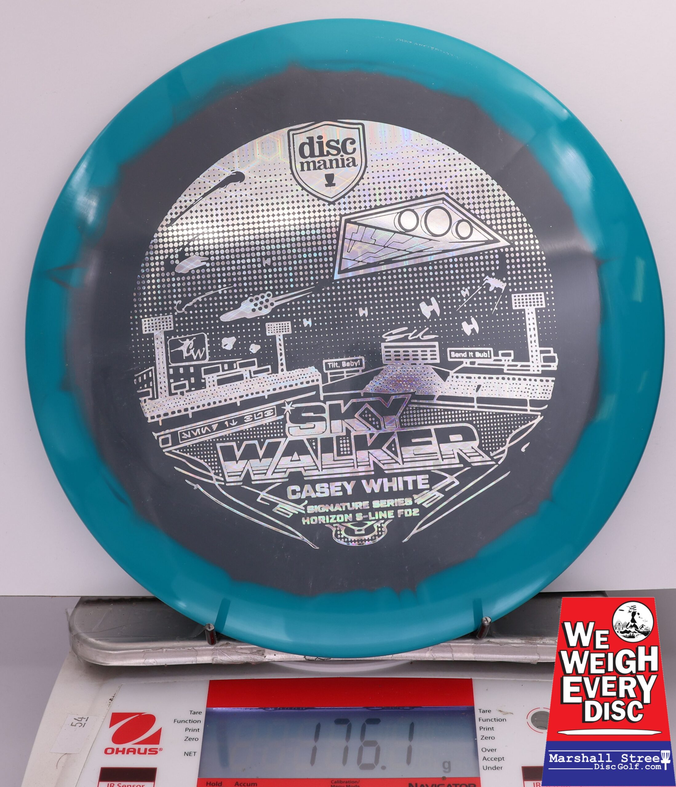 414608 Horizon S-Line FD2, Casey White 2025 Signature Series - Sky Walker 3 - #16 Blue-Gray, 176