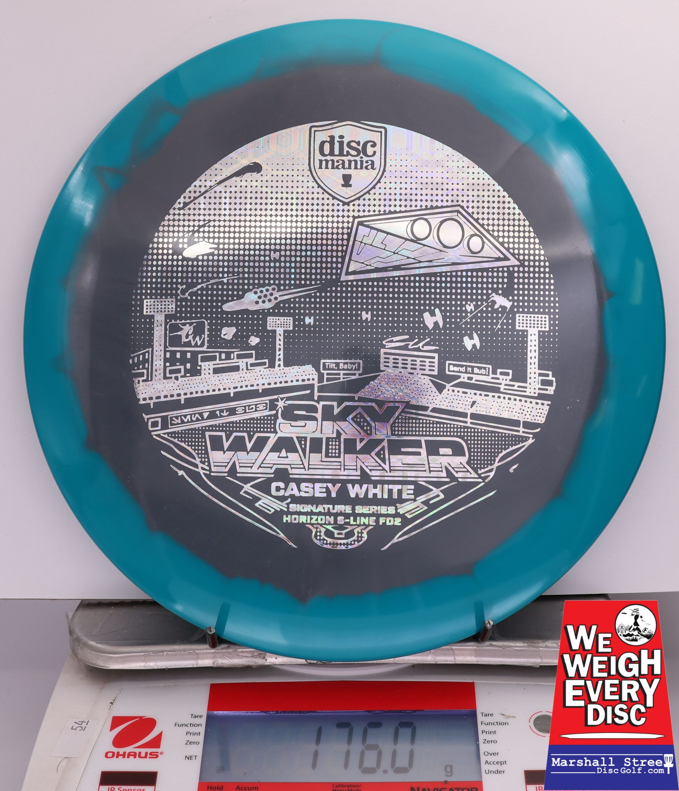 414610 Horizon S-Line FD2, Casey White 2025 Signature Series - Sky Walker 3 - #18 Blue-Gray, 176