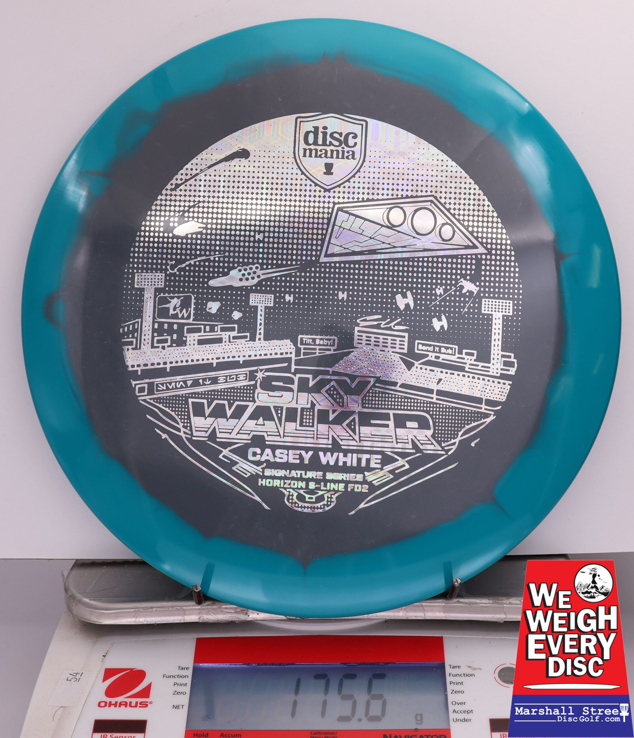 414611 Horizon S-Line FD2, Casey White 2025 Signature Series - Sky Walker 3 - #19 Blue-Gray, 176