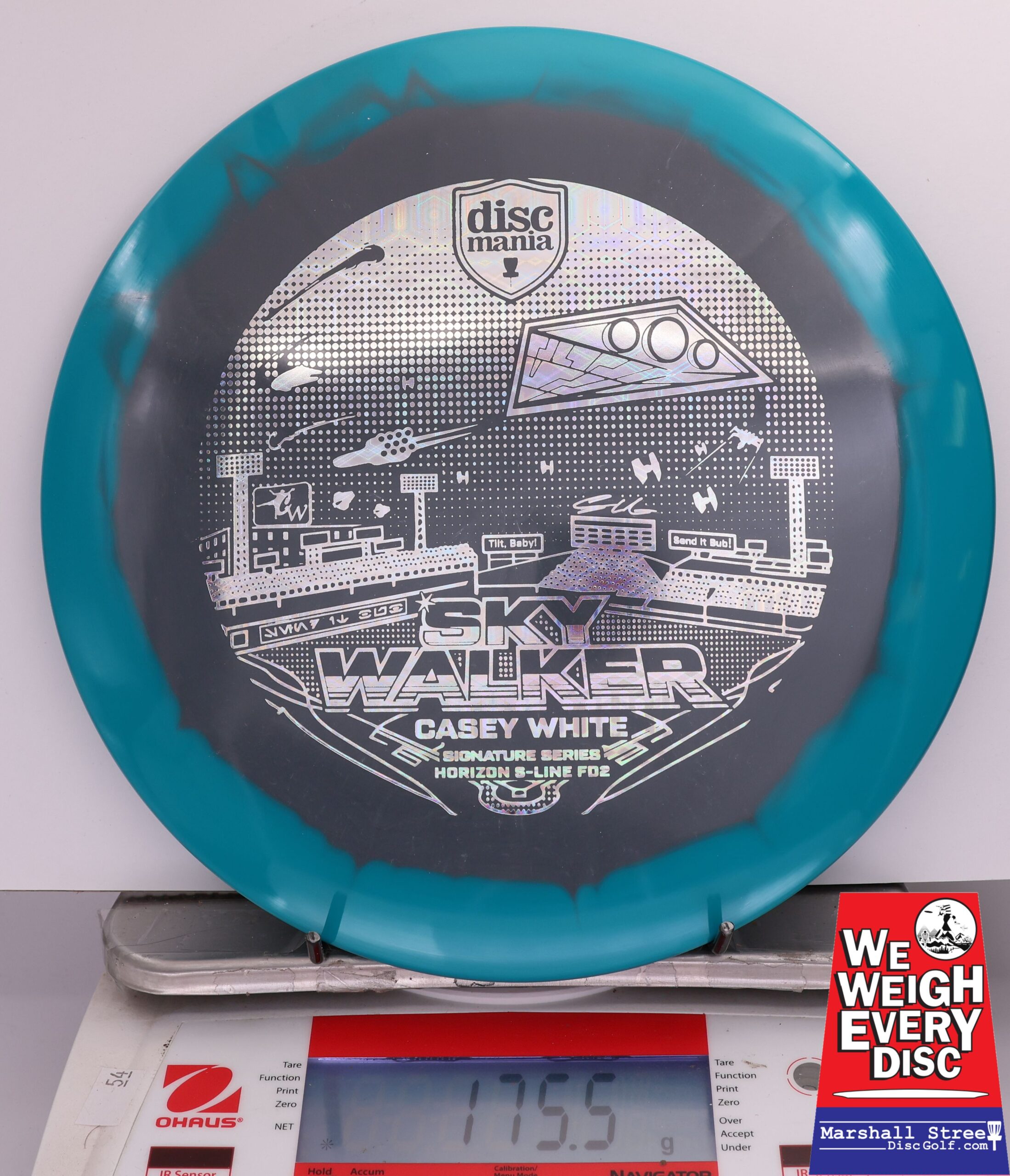 414612 Horizon S-Line FD2, Casey White 2025 Signature Series - Sky Walker 3 - #20 Blue-Gray, 176