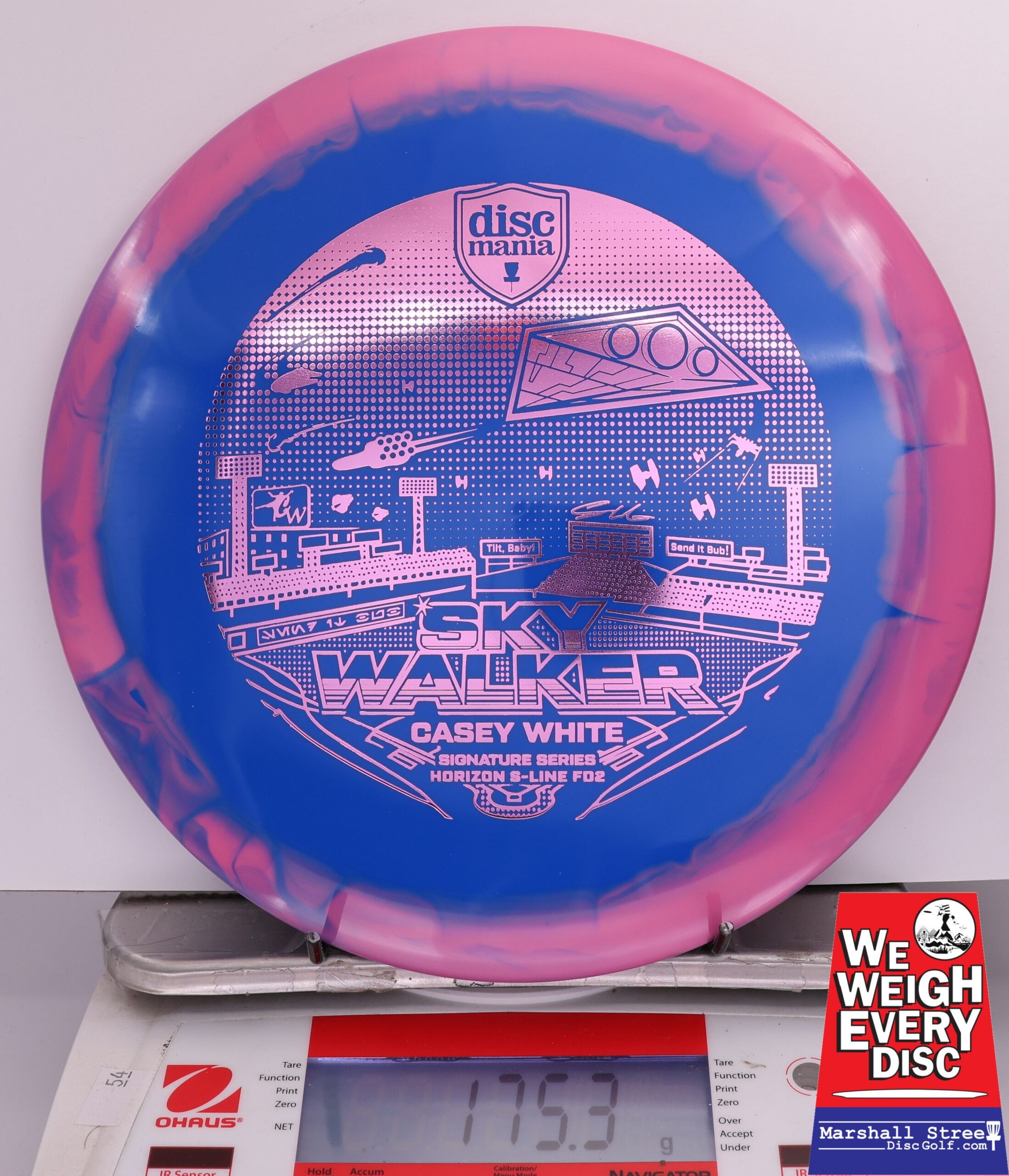 414617 Horizon S-Line FD2, Casey White 2025 Signature Series - Sky Walker 3 - #25 Mgnta-Blue, 175