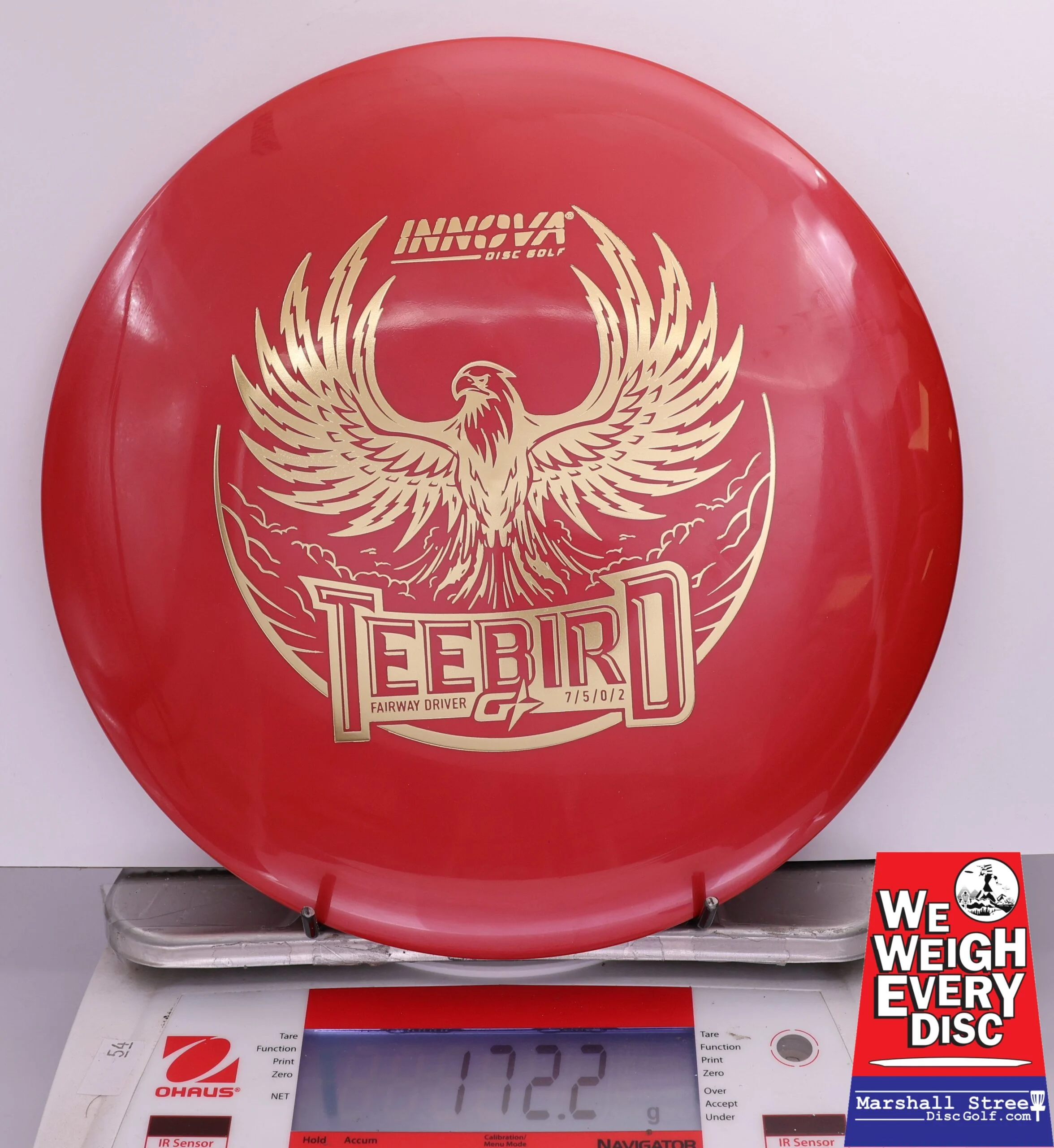 414778 GStar Teebird - #826 Red, 172