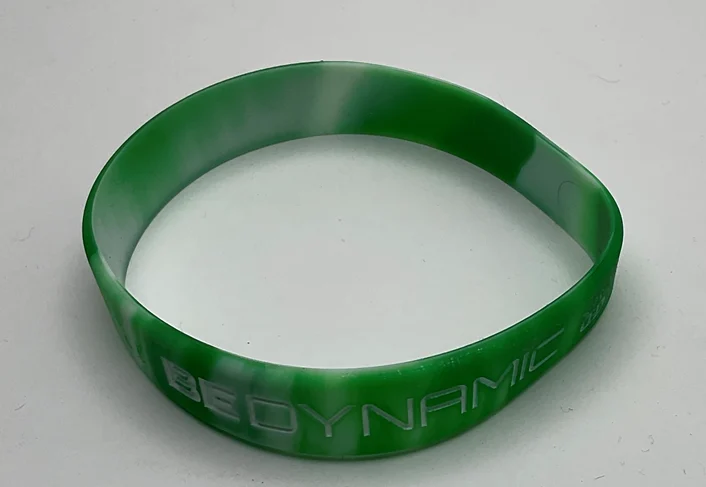 414900 Dynamic Discs Be Dynamic Wristband - Green-white, One Size