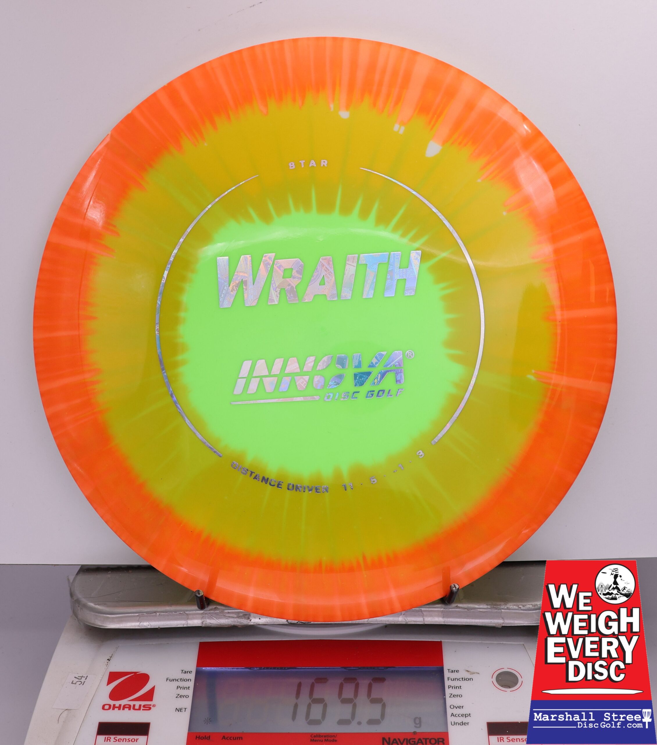 415251 Tie-Dye Star Wraith - #813 OrangeYellowLtGreen, 170