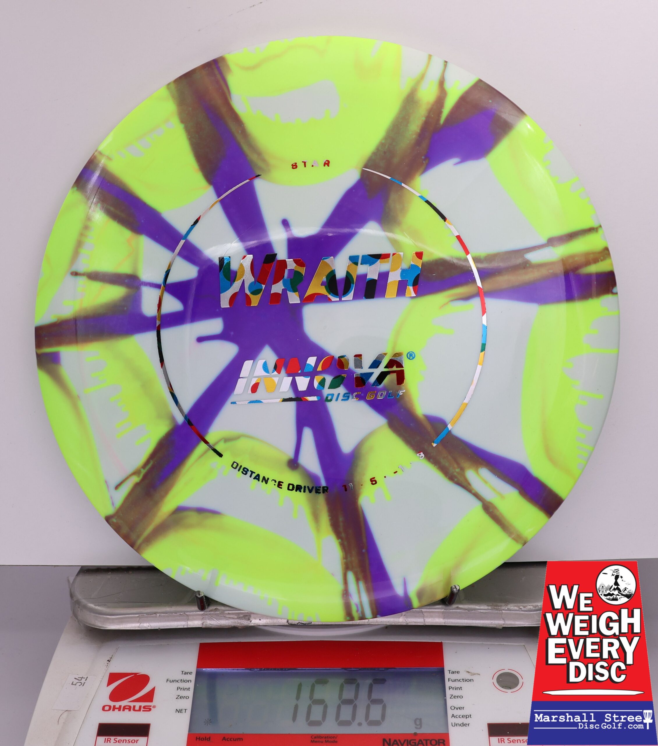 415253 Tie-Dye Star Wraith - #815 YellowBrownPurple, 169