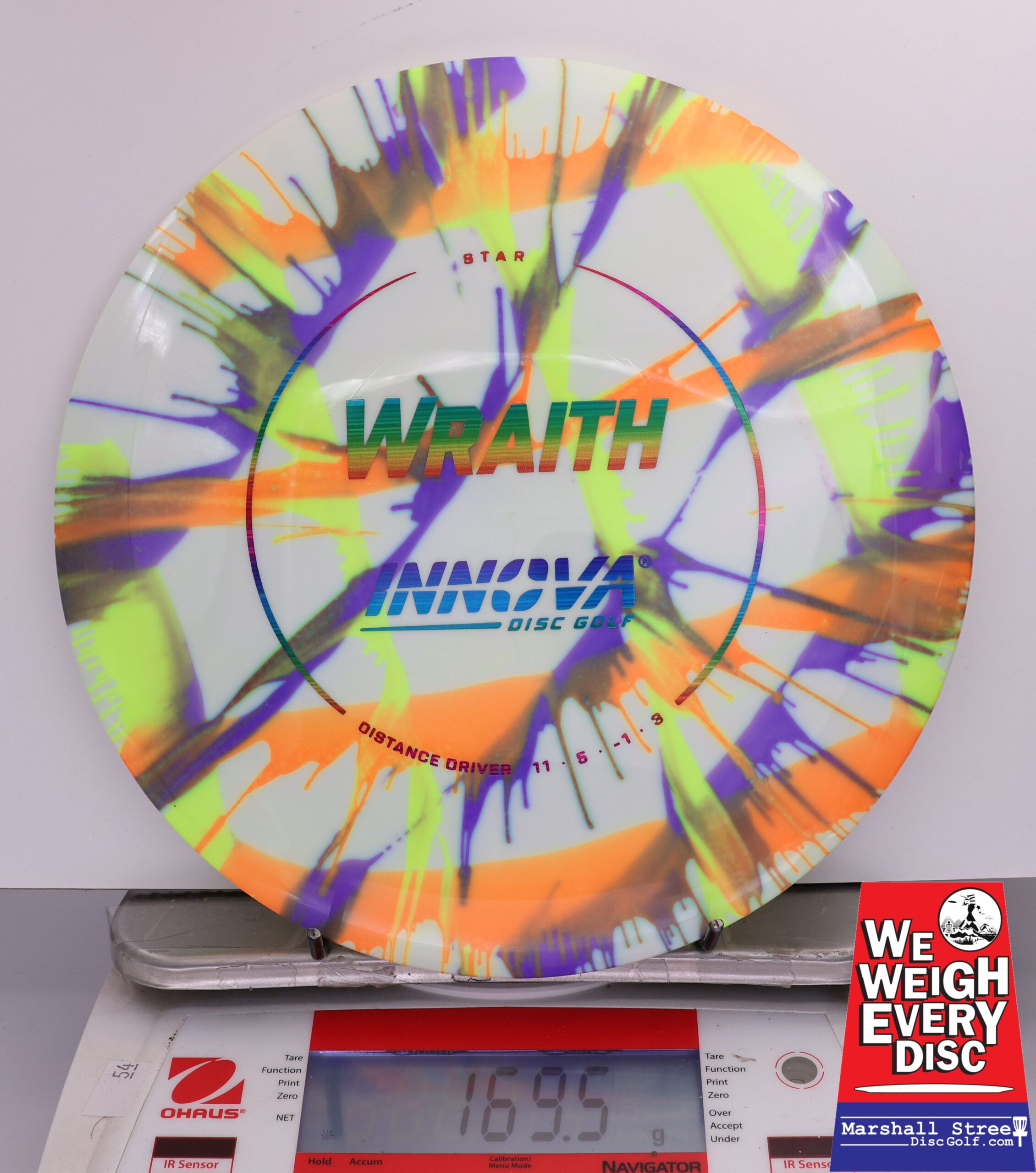 415255 Tie-Dye Star Wraith - #817 OrangePurpleYellow, 170