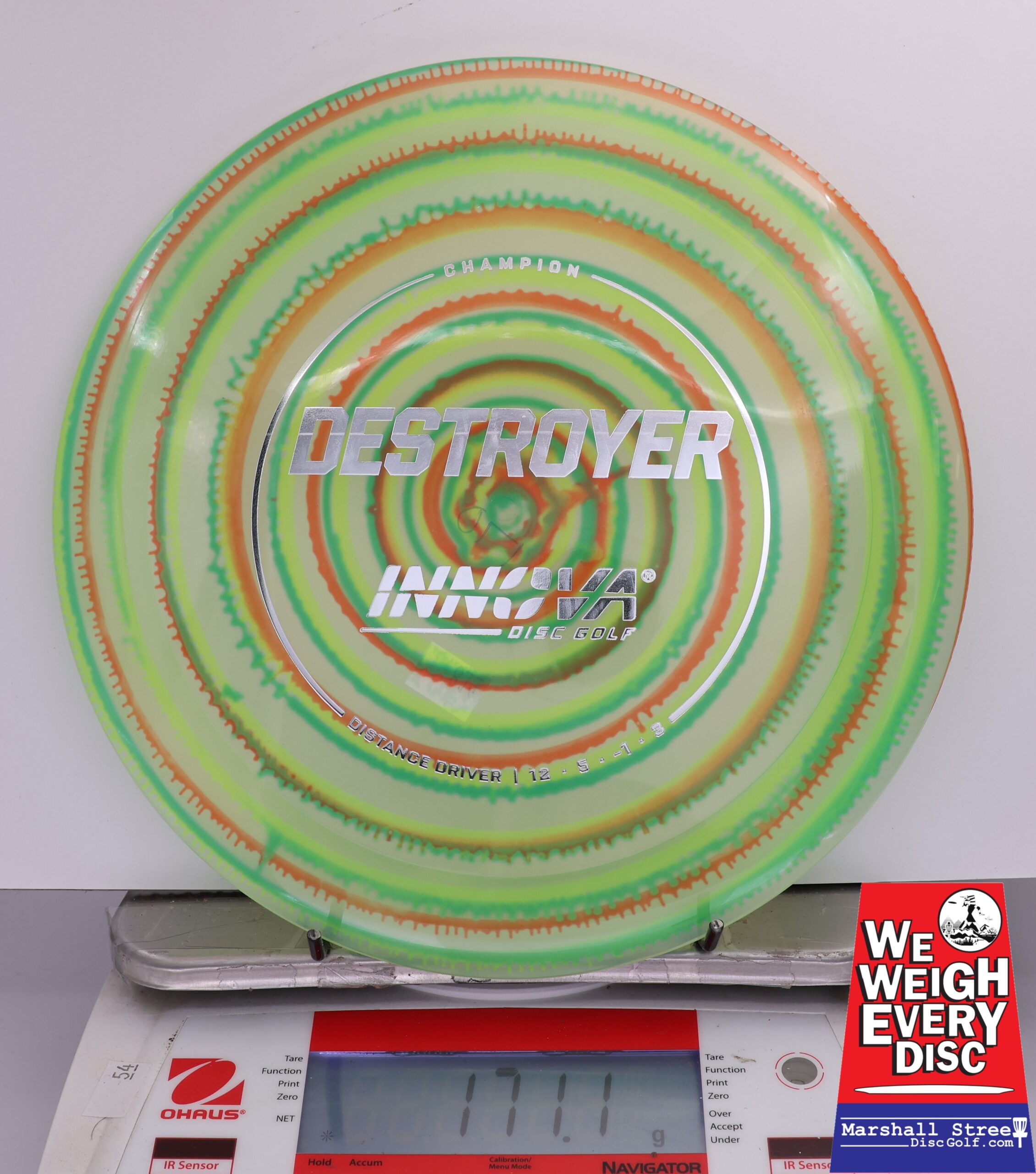 415311 Tie-Dye Champion Destroyer - #814 RedGreen Circles, 171