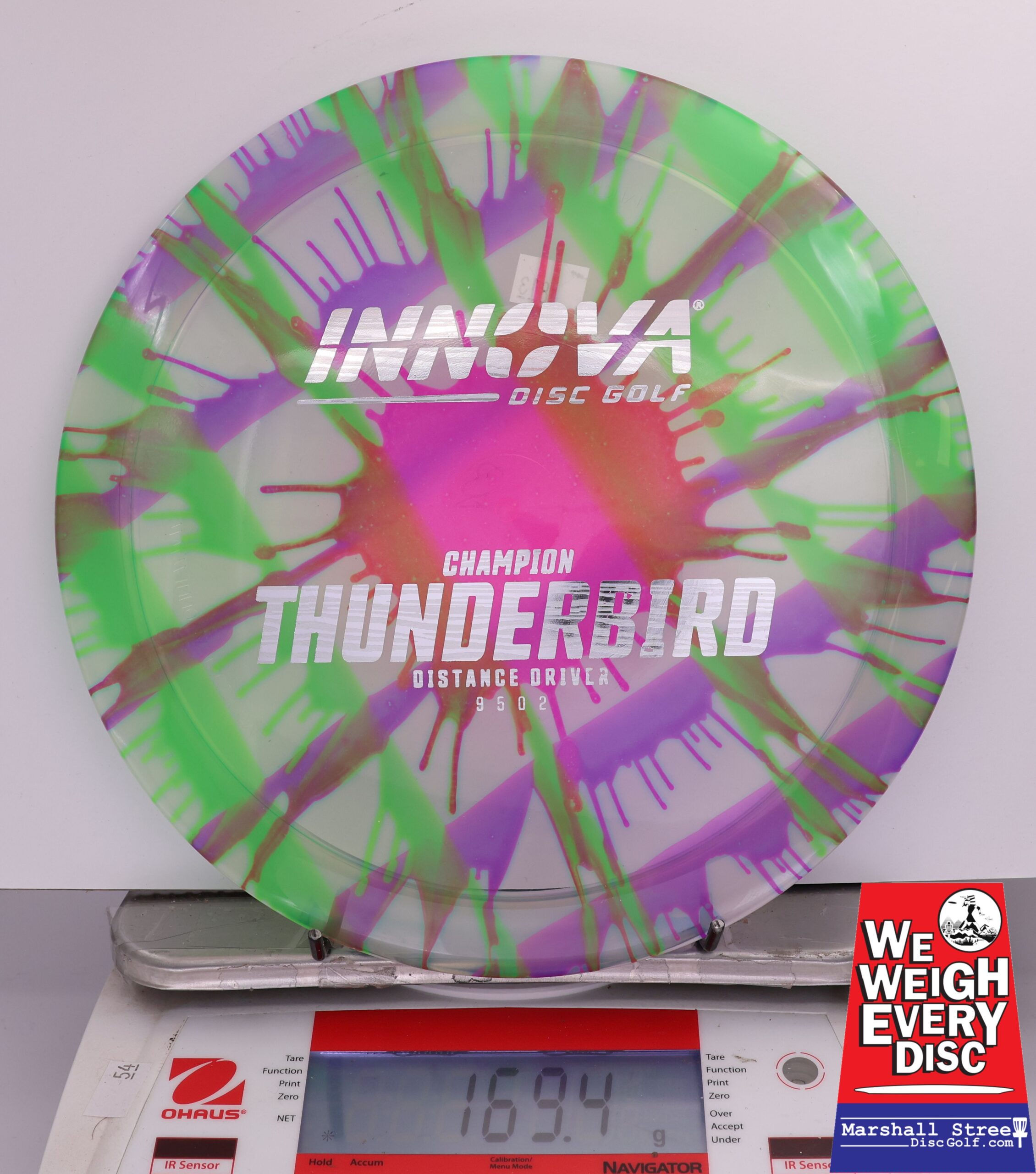 415336 Tie-Dye Champion Thunderbird - #813 PurpleGreenPink Grid, 169