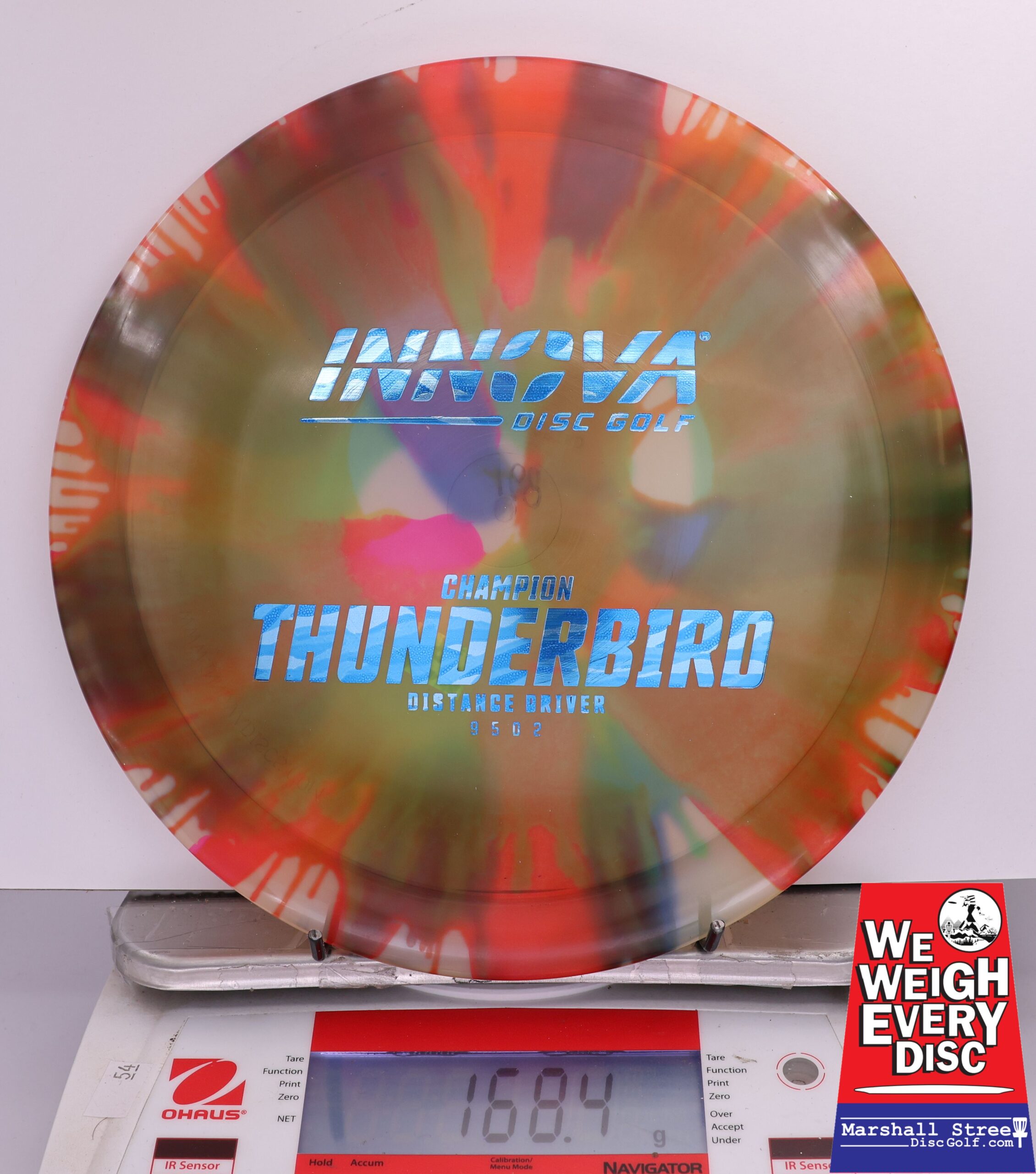 415350 Tie-Dye Champion Thunderbird - #827 GreenOrange Mess, 168