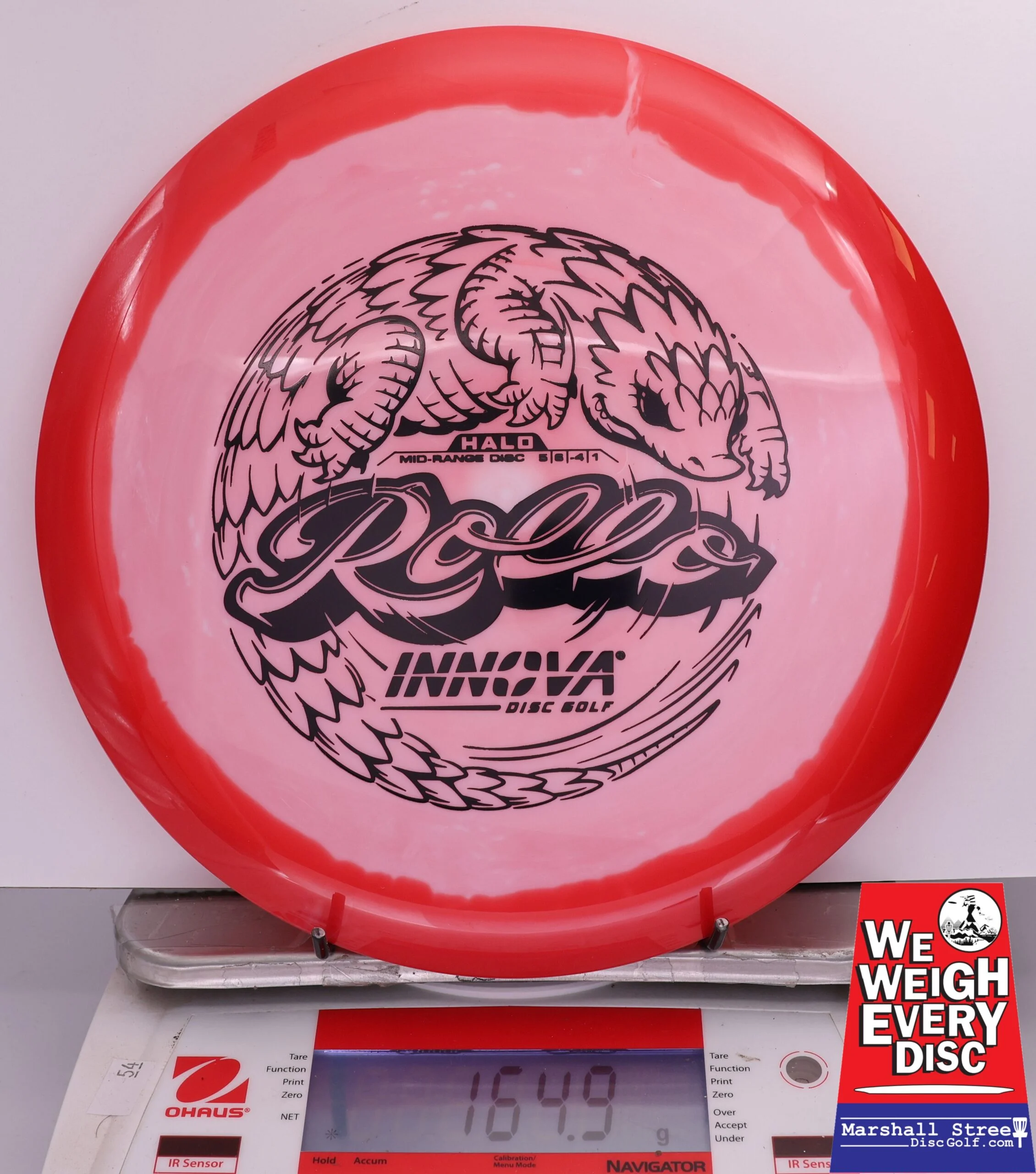 415438 Halo Star Rollo - #813 Red-White, 165