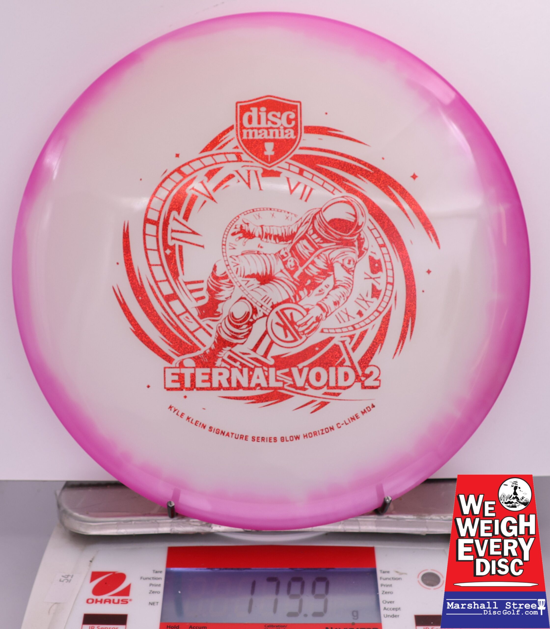 416042 Horizon Glow C-Line MD4, Eternal Void 2 - Kyle Klein 2025 Signature Series - #17 Pink-White, 180