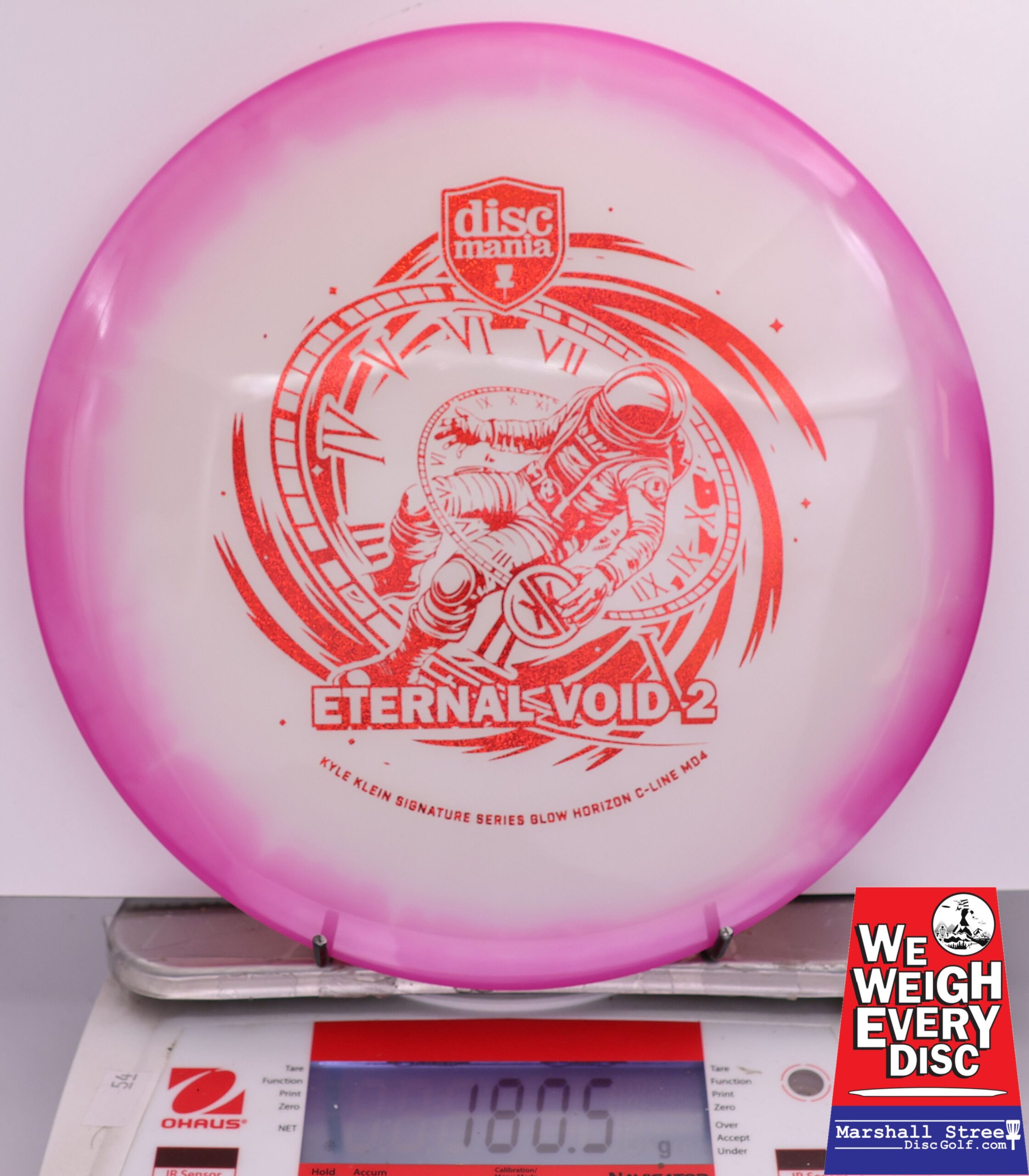 416045 Horizon Glow C-Line MD4, Eternal Void 2 - Kyle Klein 2025 Signature Series - #20 Pink-White, 181