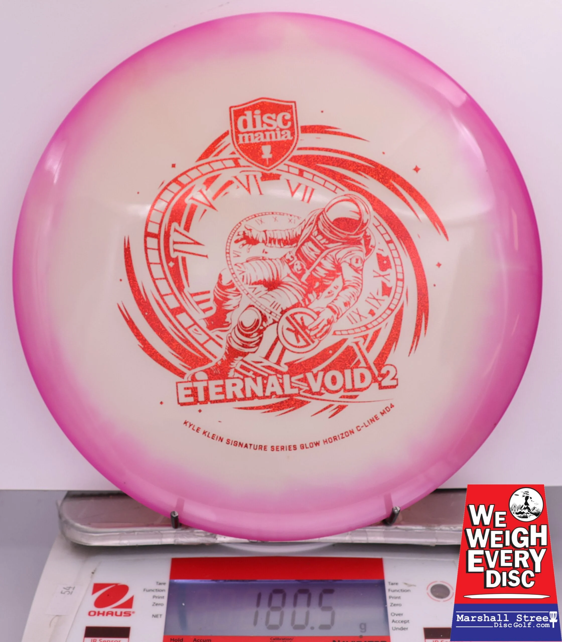 416047 Horizon Glow C-Line MD4, Eternal Void 2 - Kyle Klein 2025 Signature Series - #22 Pink-White, 181