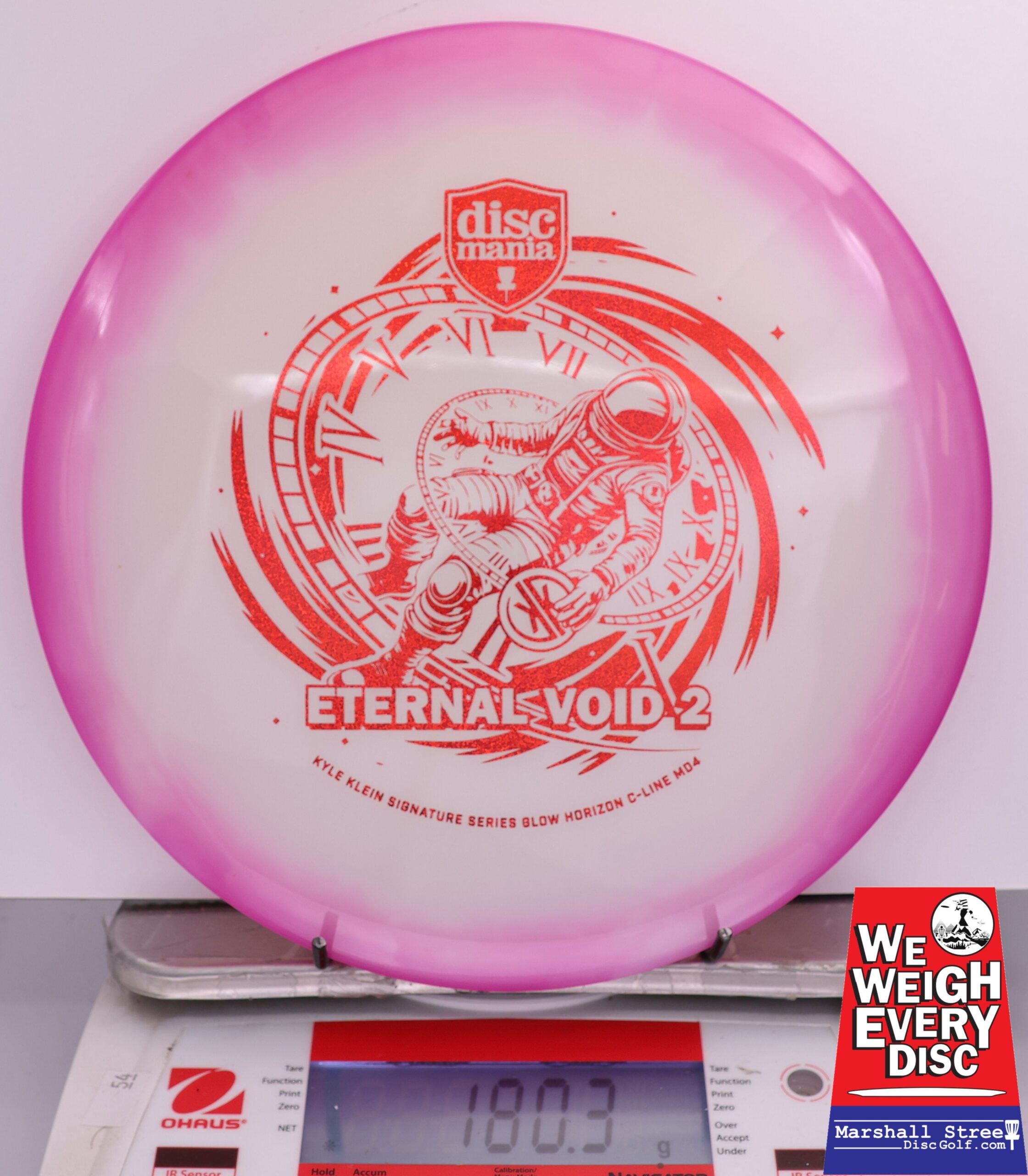 416049 Horizon Glow C-Line MD4, Eternal Void 2 - Kyle Klein 2025 Signature Series - #24 Pink-White, 180