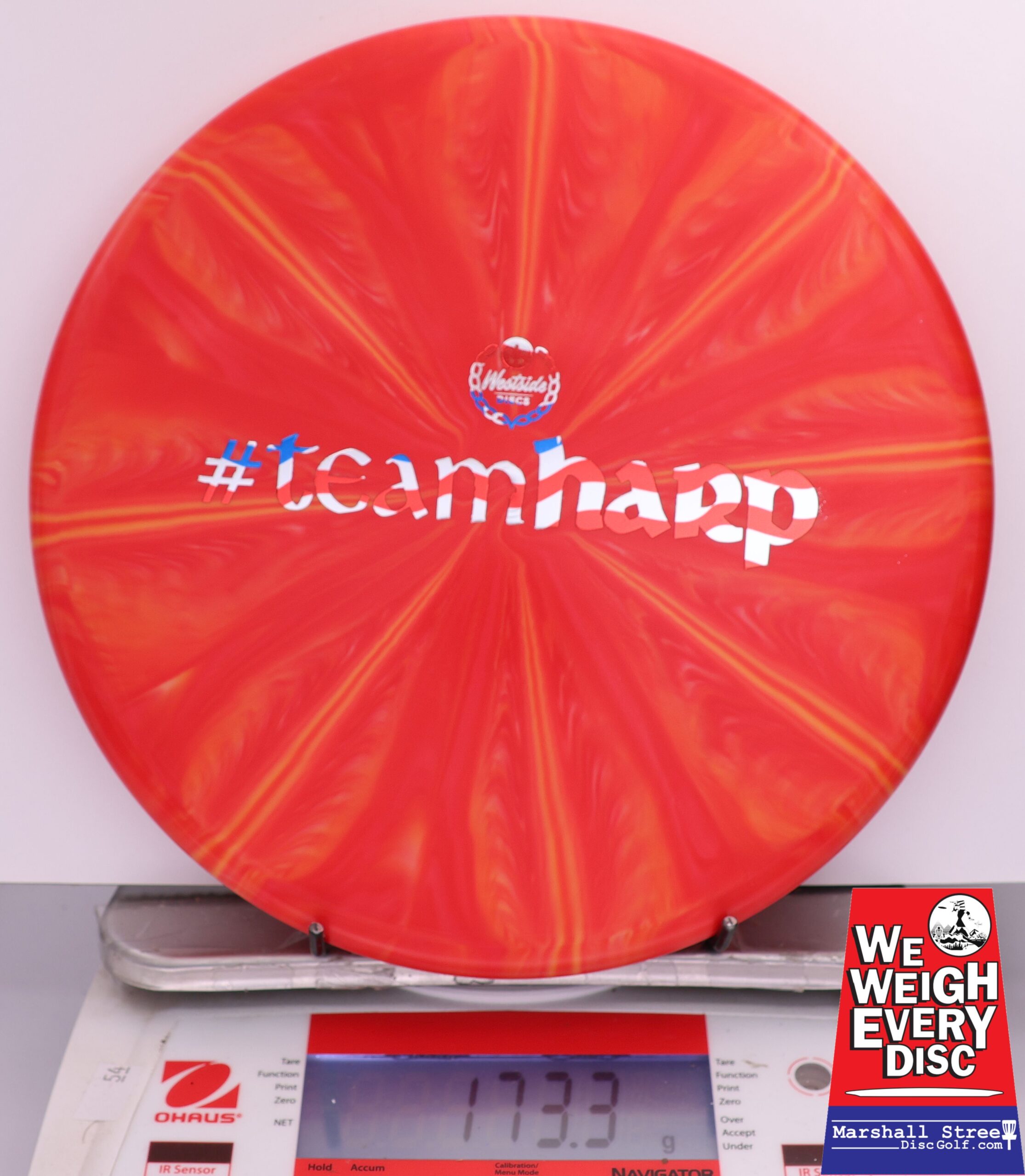 416138 Origio Burst Harp, Team Harp - #06 RedOrange, 173