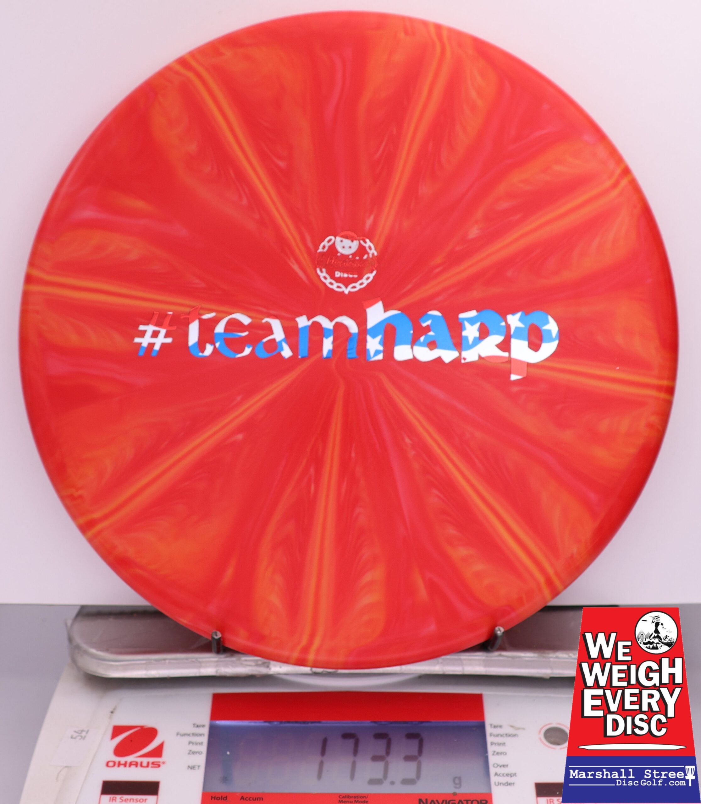 416139 Origio Burst Harp, Team Harp - #07 RedOrange, 173