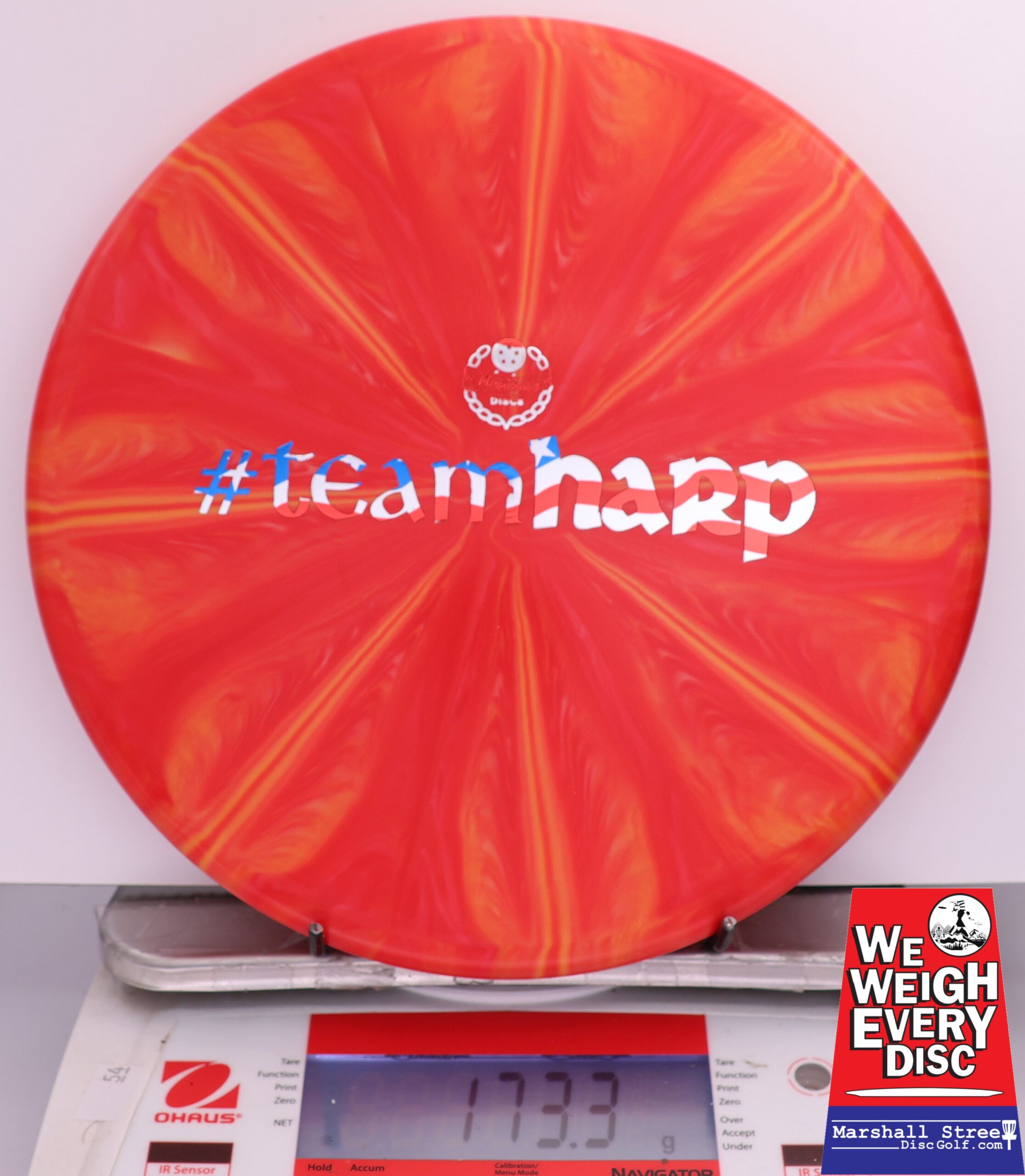 416141 Origio Burst Harp, Team Harp - #09 RedOrange, 173