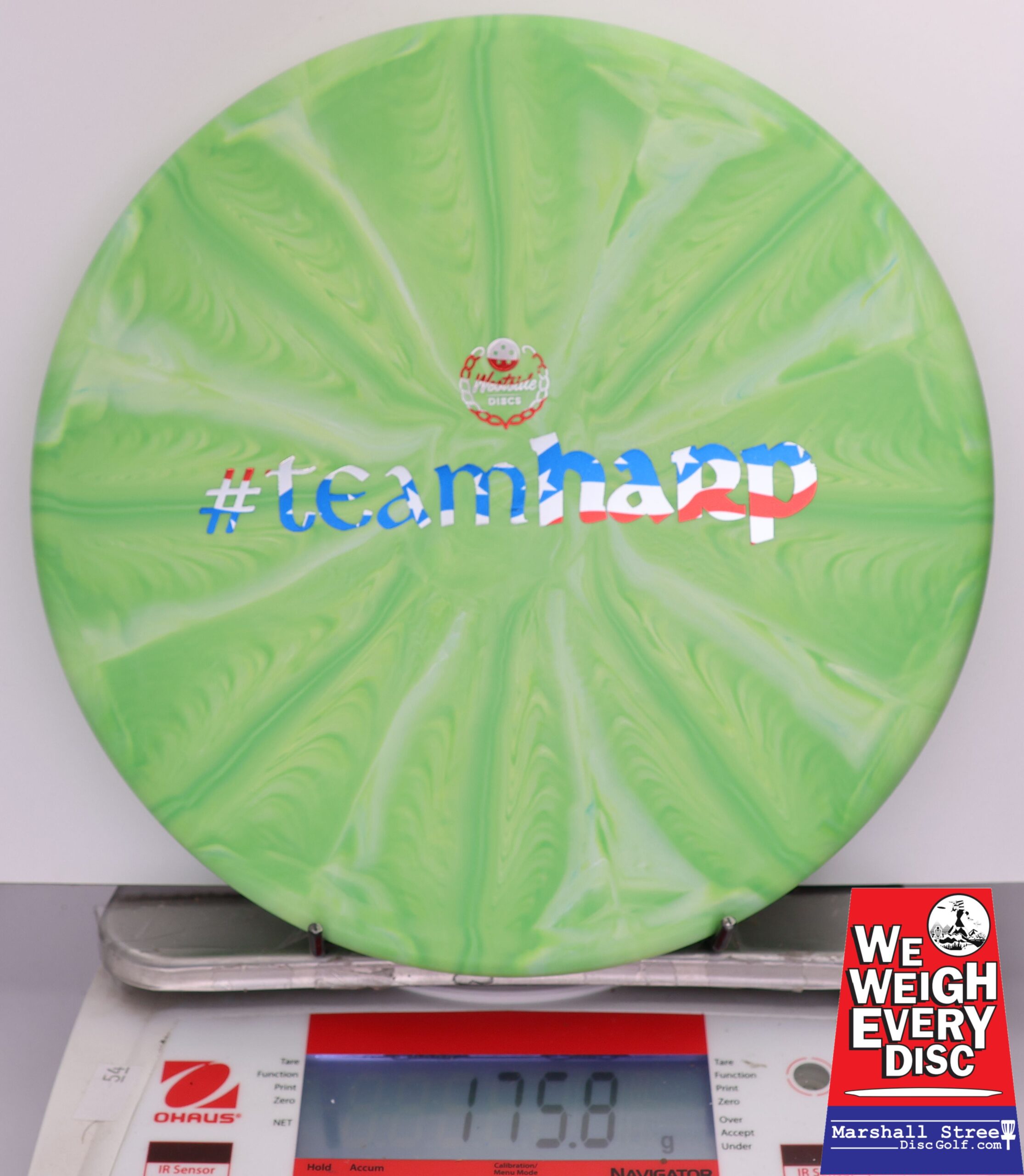 416143 Origio Burst Harp, Team Harp - #11 Green, 176